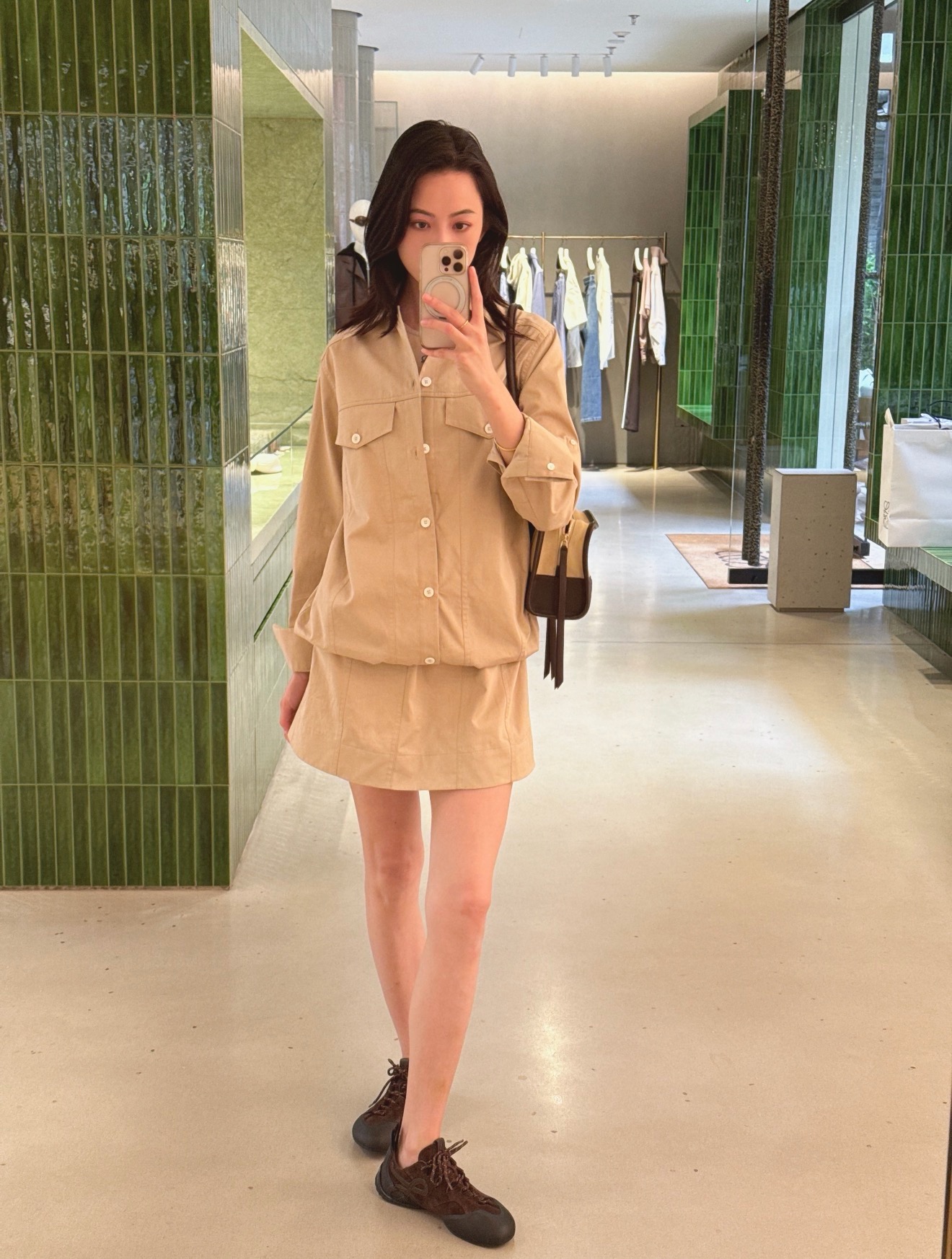 Loe 26fw shirt dress