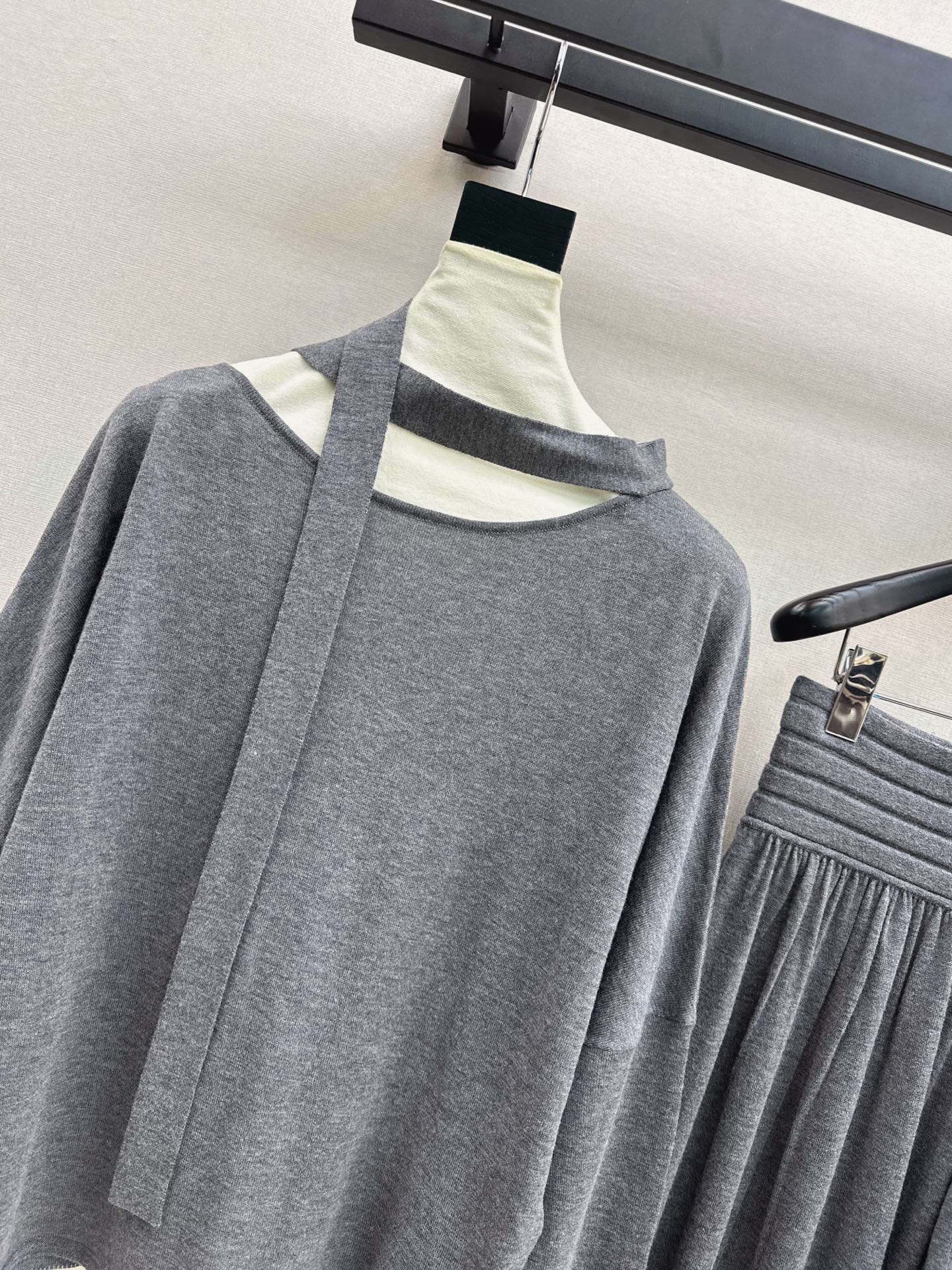 Row 26fw wool knitwear pants sets