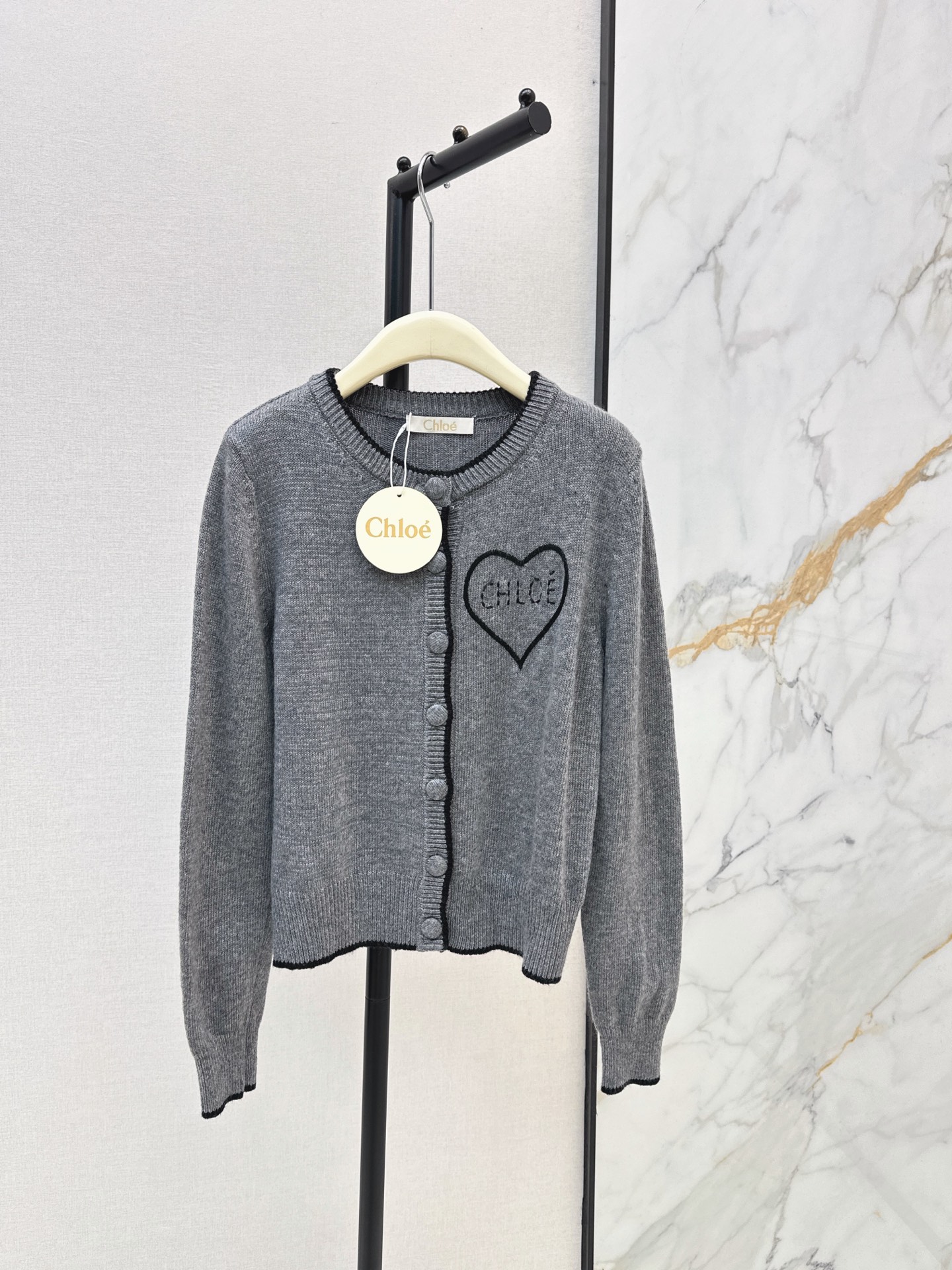 Chol 26fw knit cardigan