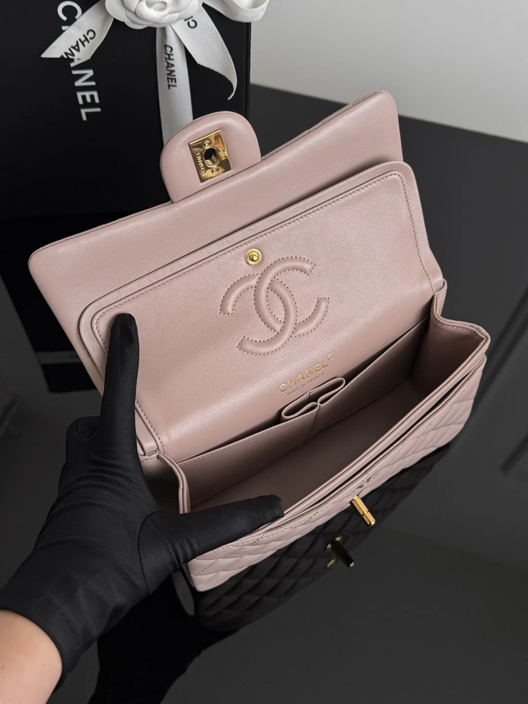 Chan cf23 chain shoulder bag