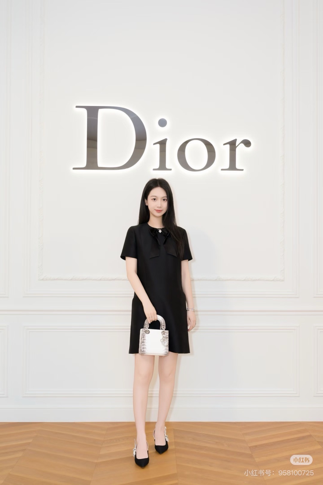 CD 26fw bow dress