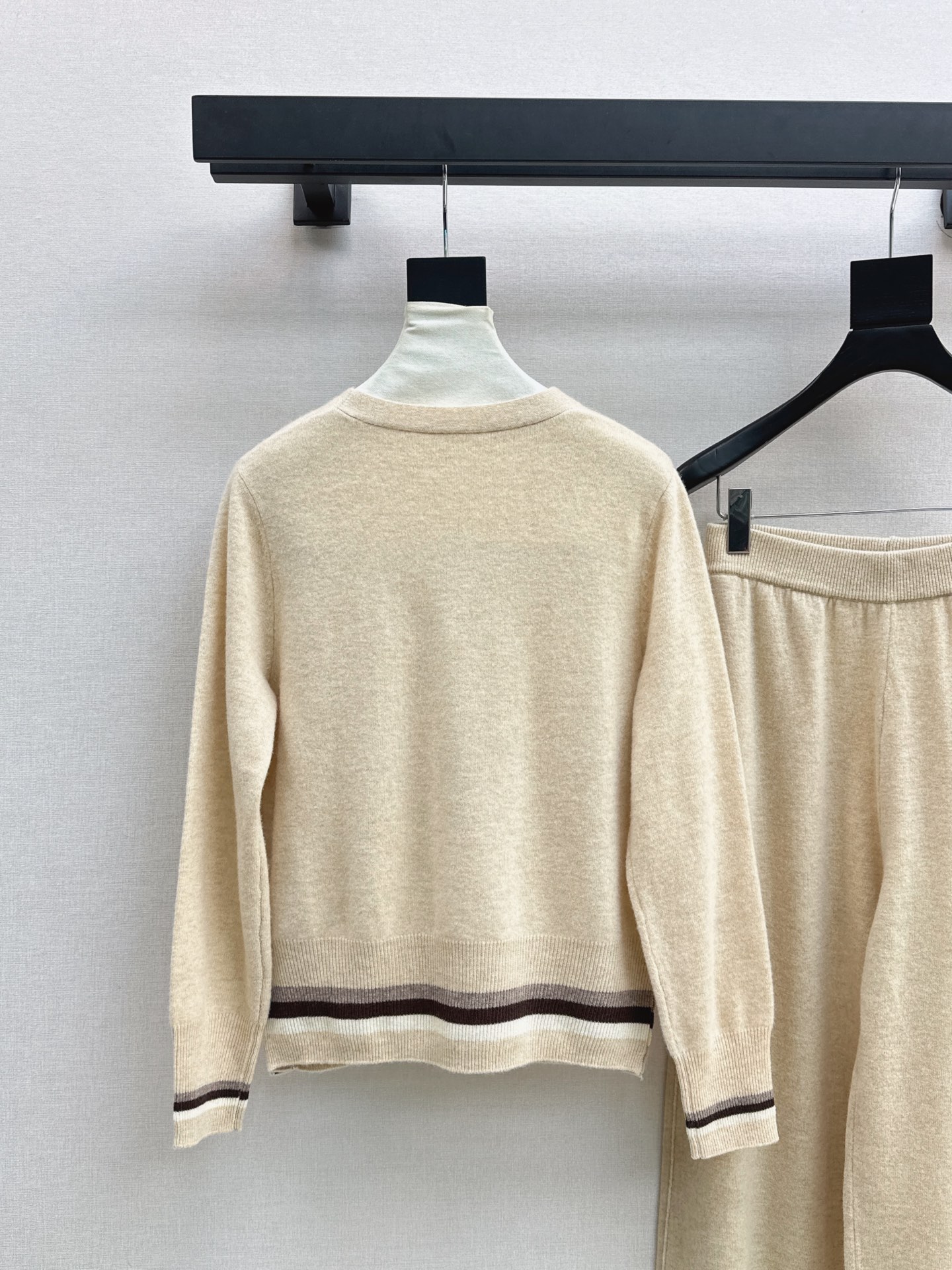 Thom 26fw wool cardigan pant sets