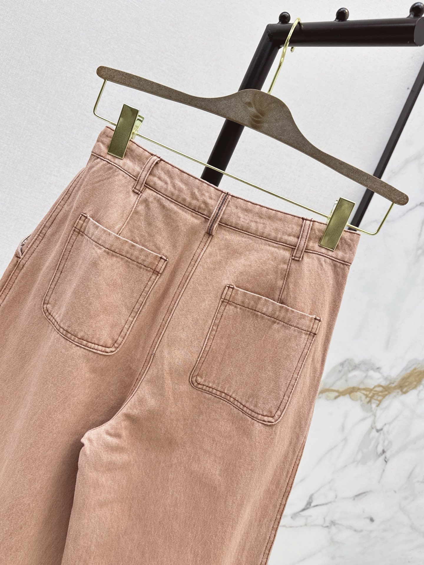 Brun 26fw straight-leg jeans