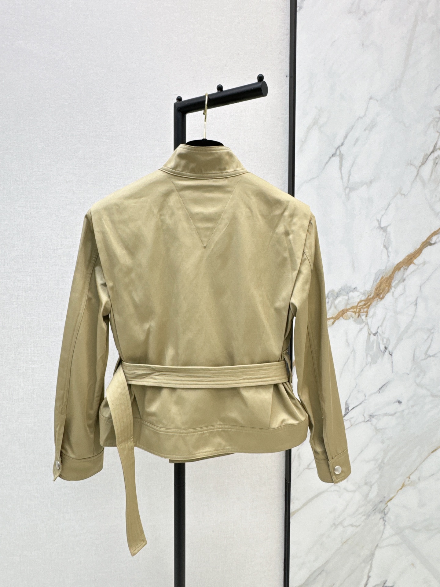 Bott 26fw cropped trench jacket