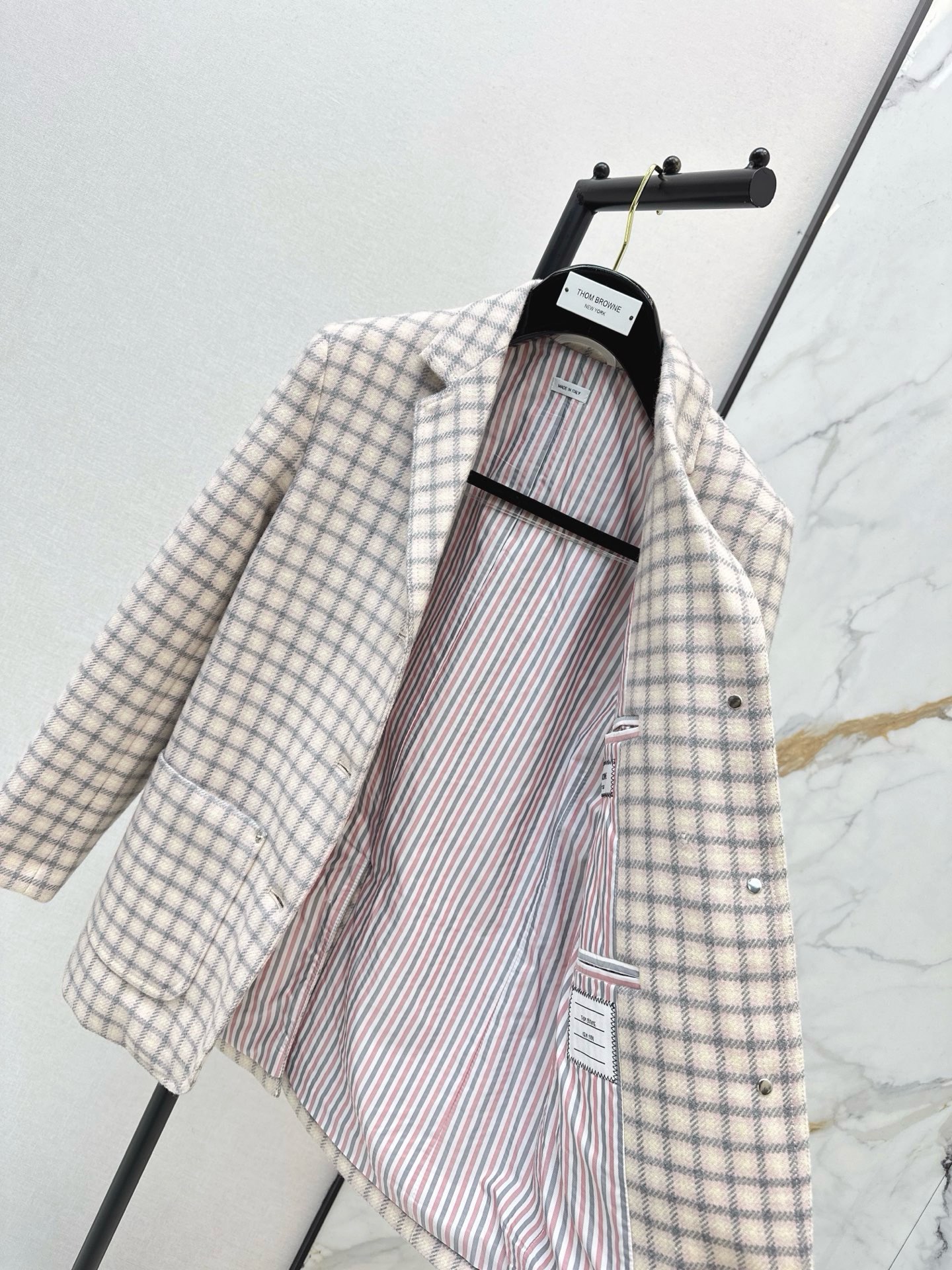 Thom 26fw tweed blazer