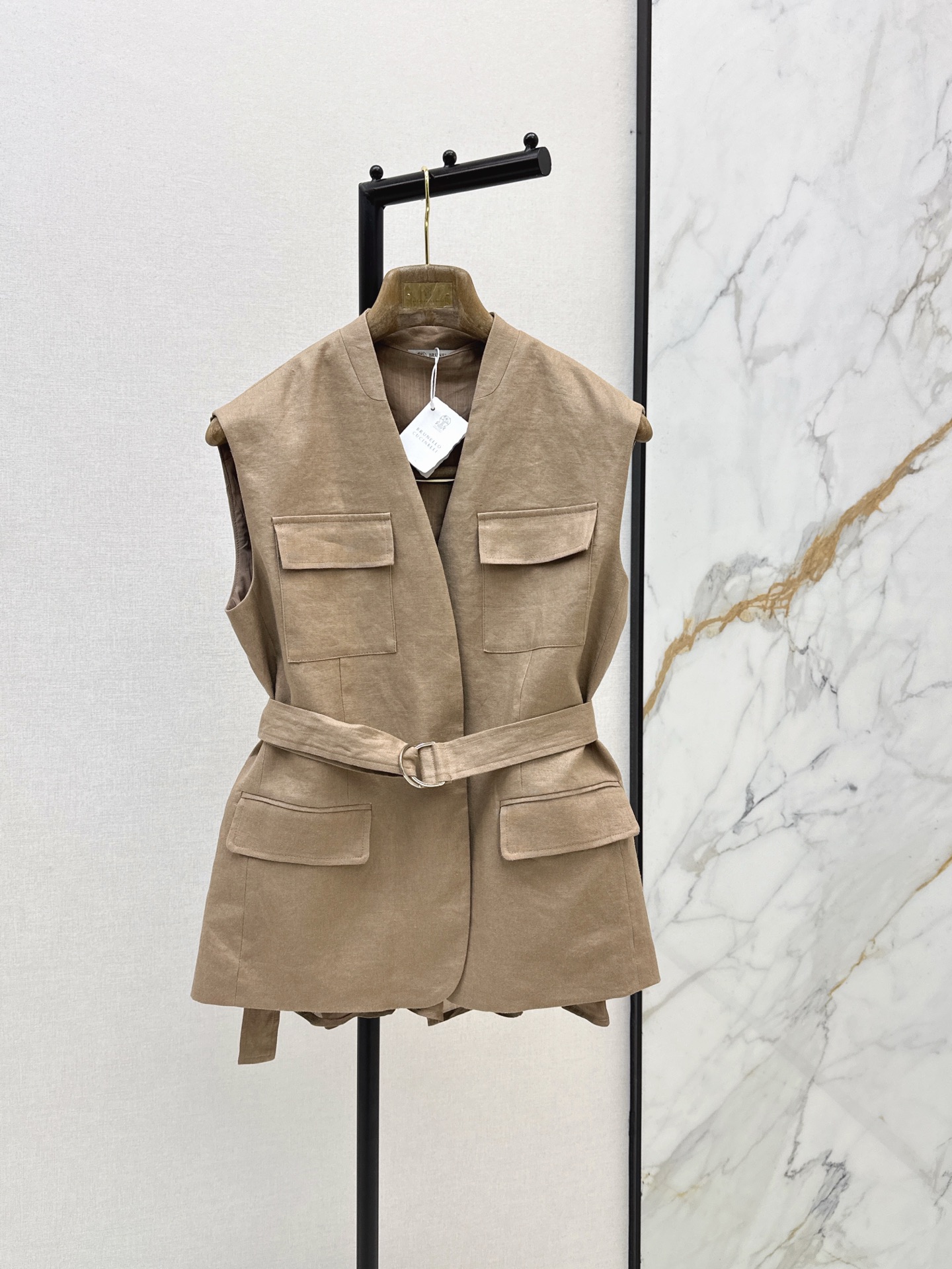 Brun 26ss 2pcs vest jacket