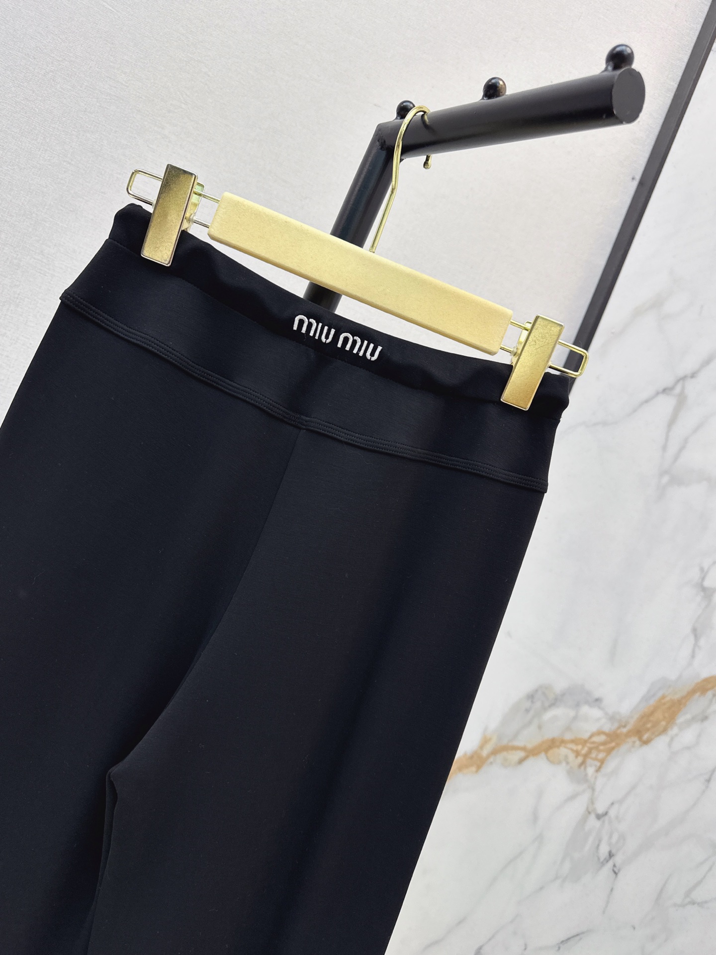 Miu 26fw drawstring pants