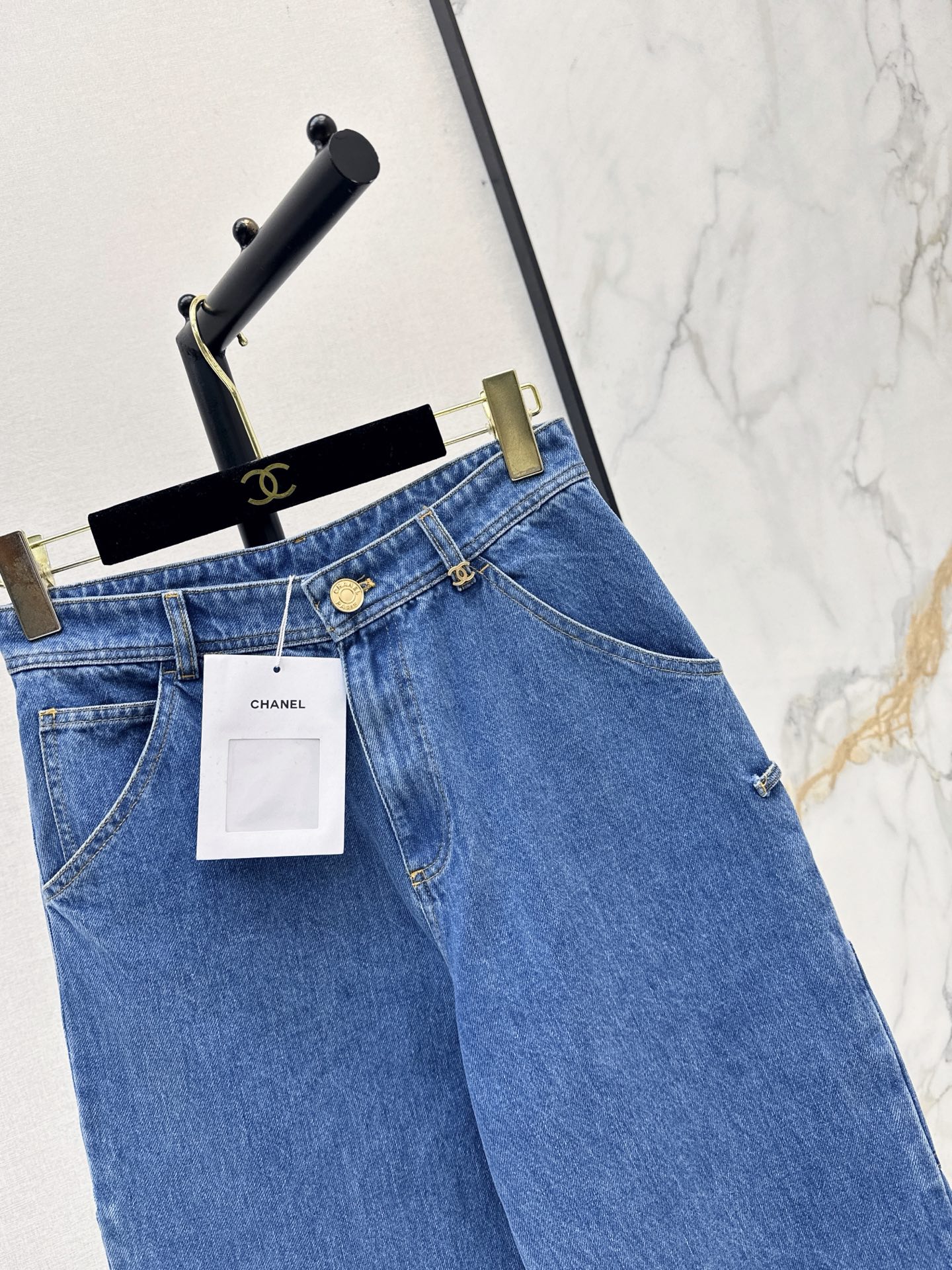 Chan 26fw cargo jeans
