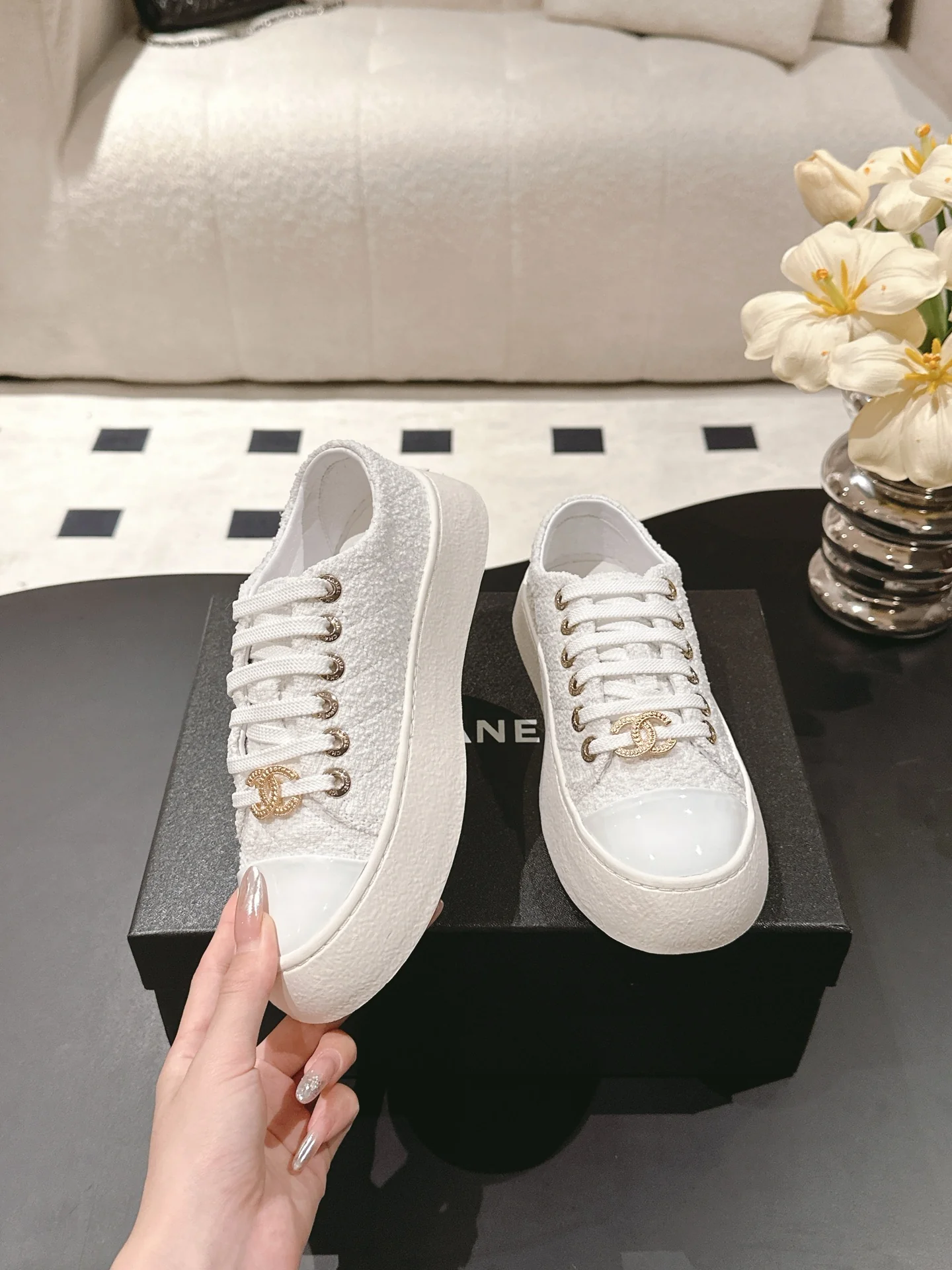 Chan 25fw board shoes