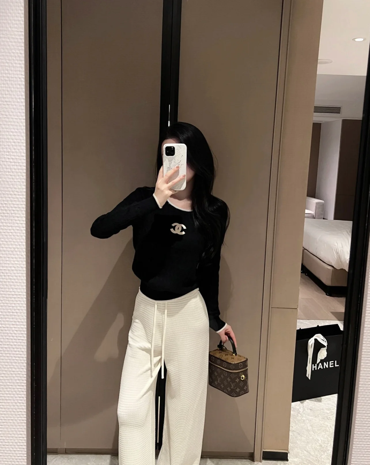 Chan 25fw knitted sweater
