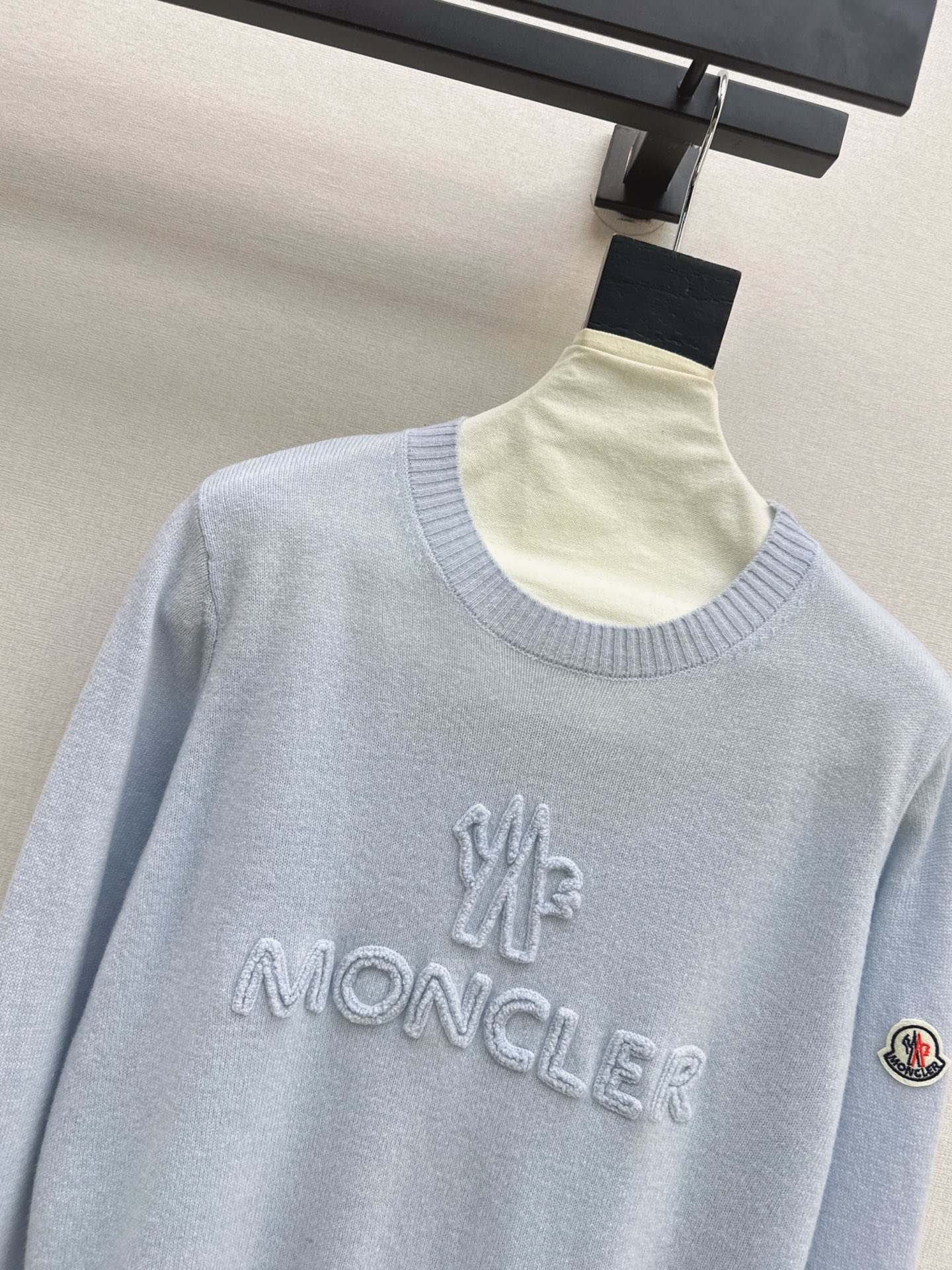 Monc 26fw embroidery knitwear