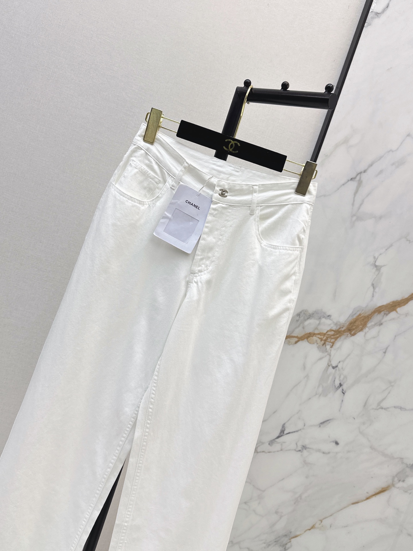 Chan 26ss straigh-leg jeans