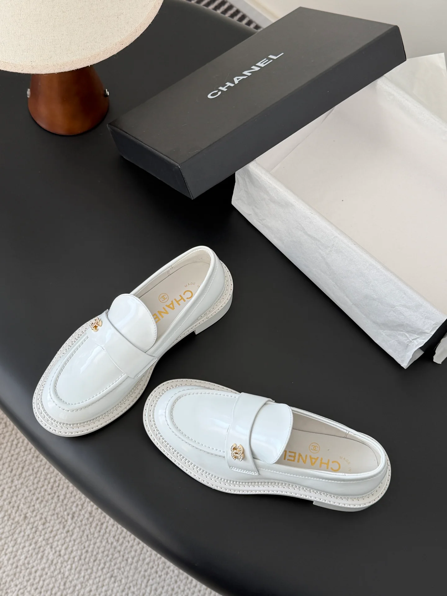 Chan 26C loafers shoes