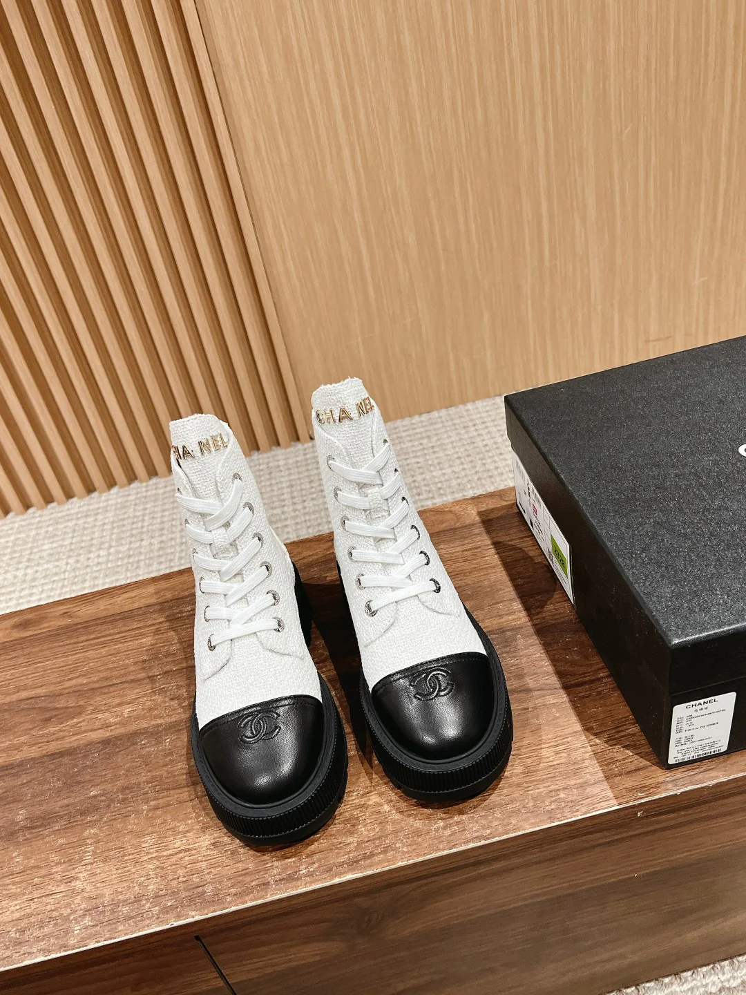 Chan 25fw ankle boots