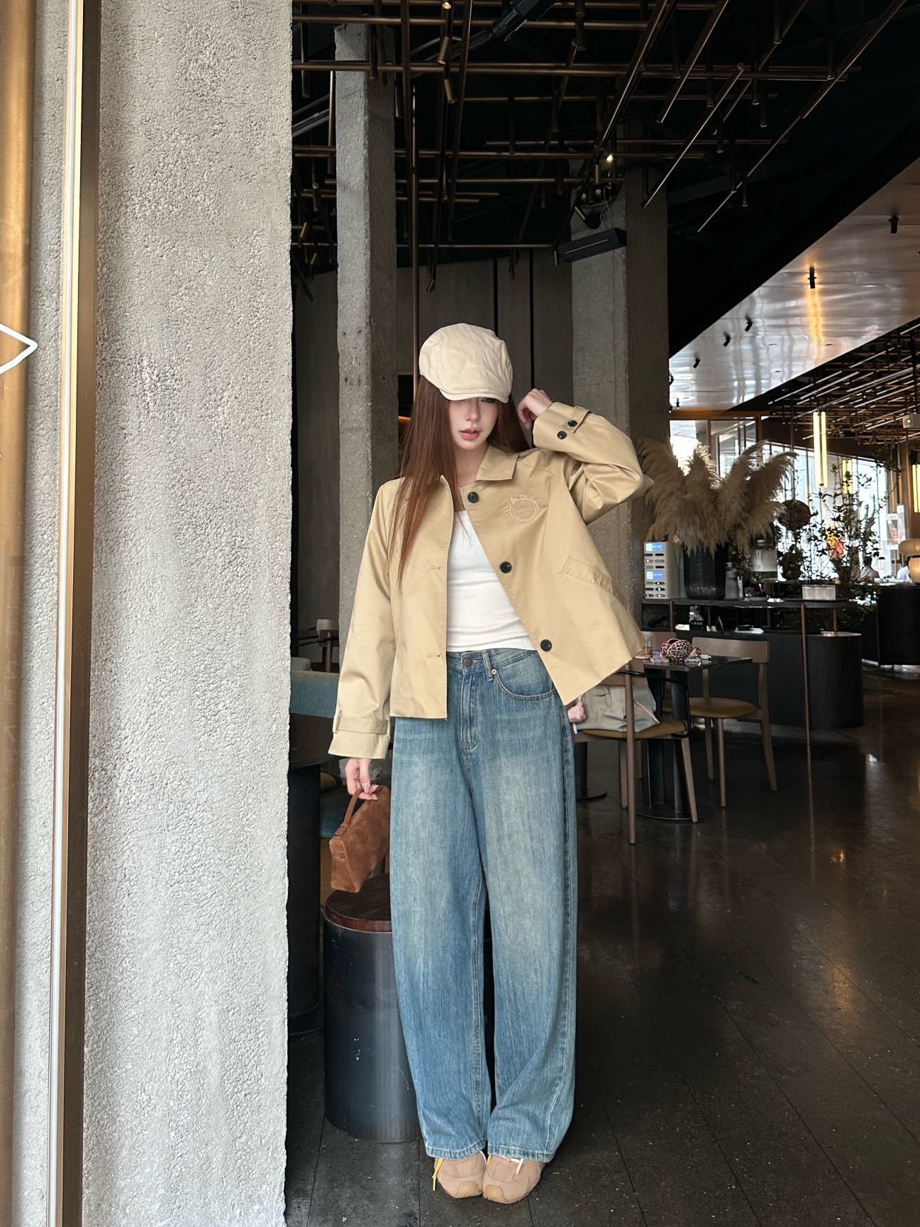 CD 26fw cropped jacket