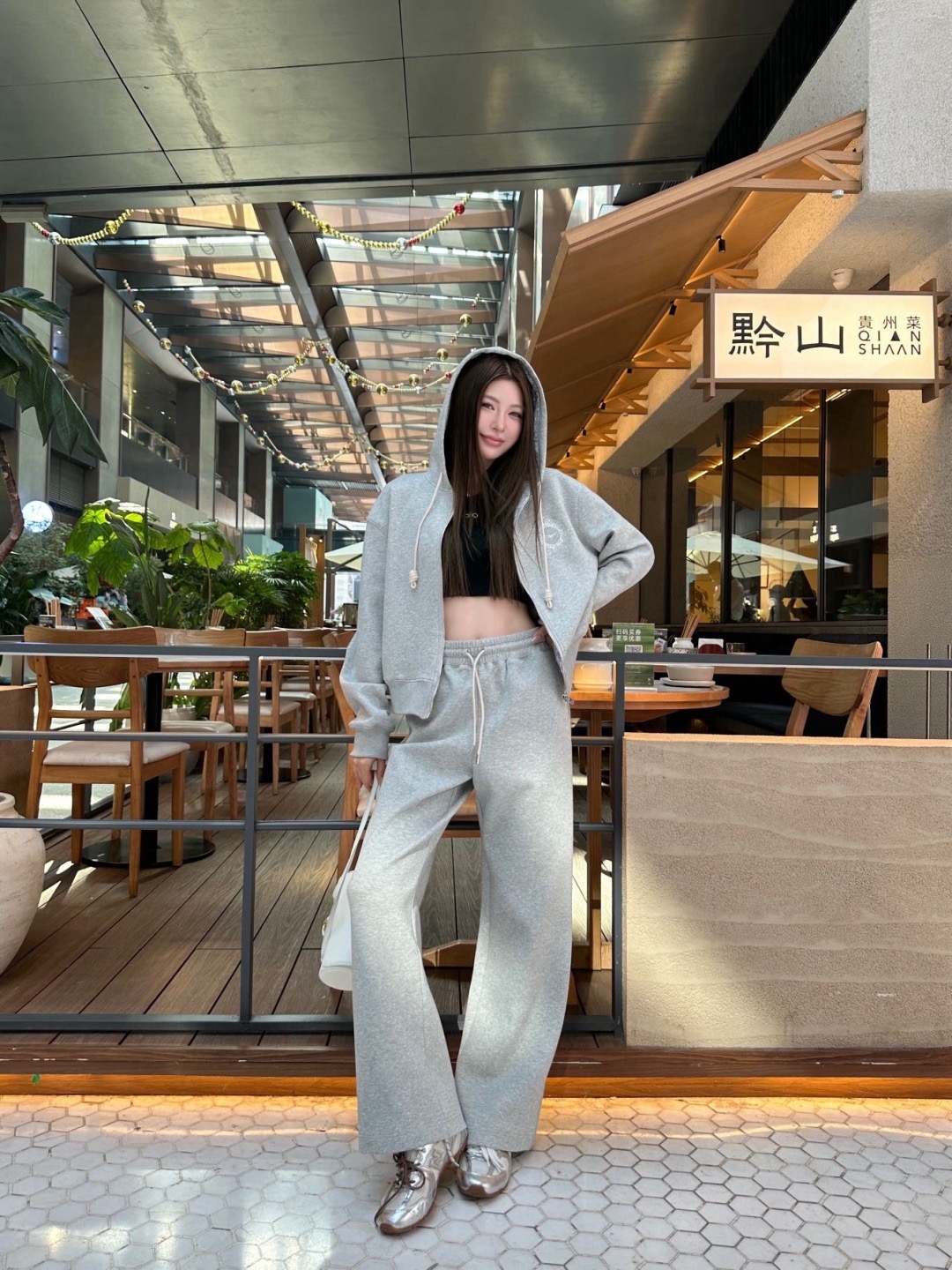 CD 26fw embroidery casual jacket pants sets