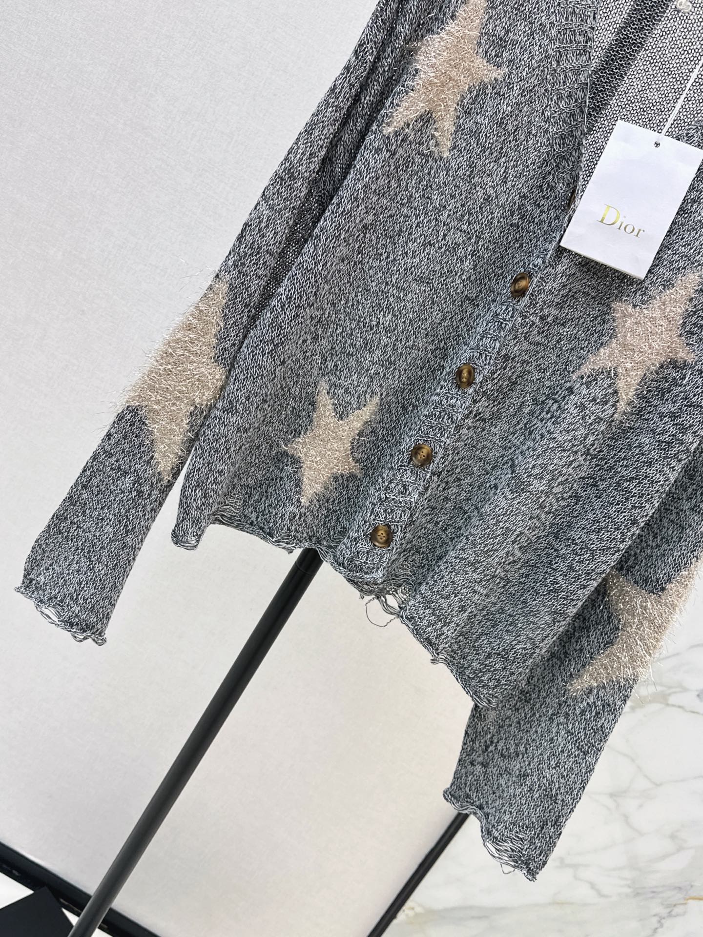 CD 26fw jacquard knit cardigan