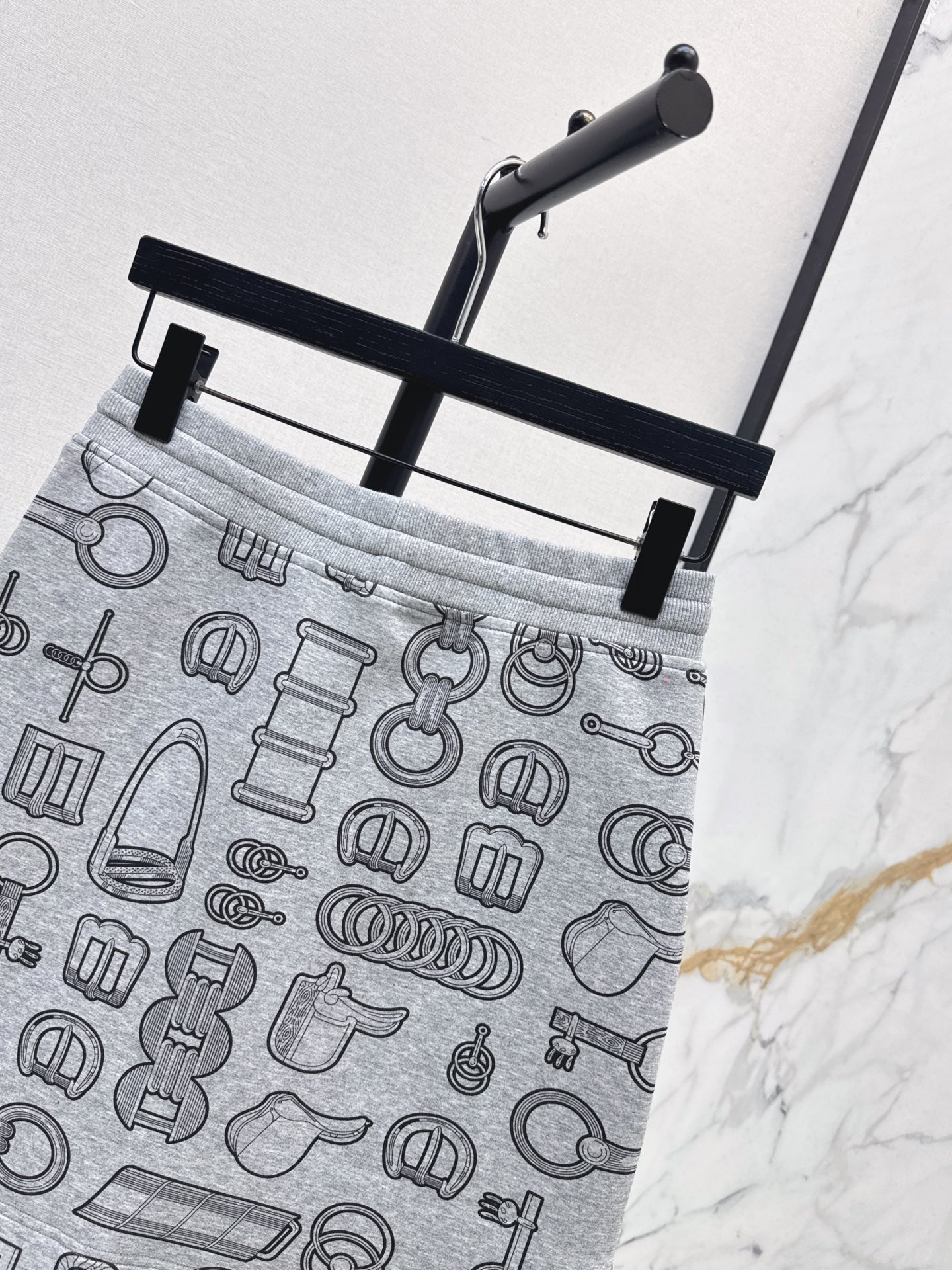 Her 26fw casual print skirt