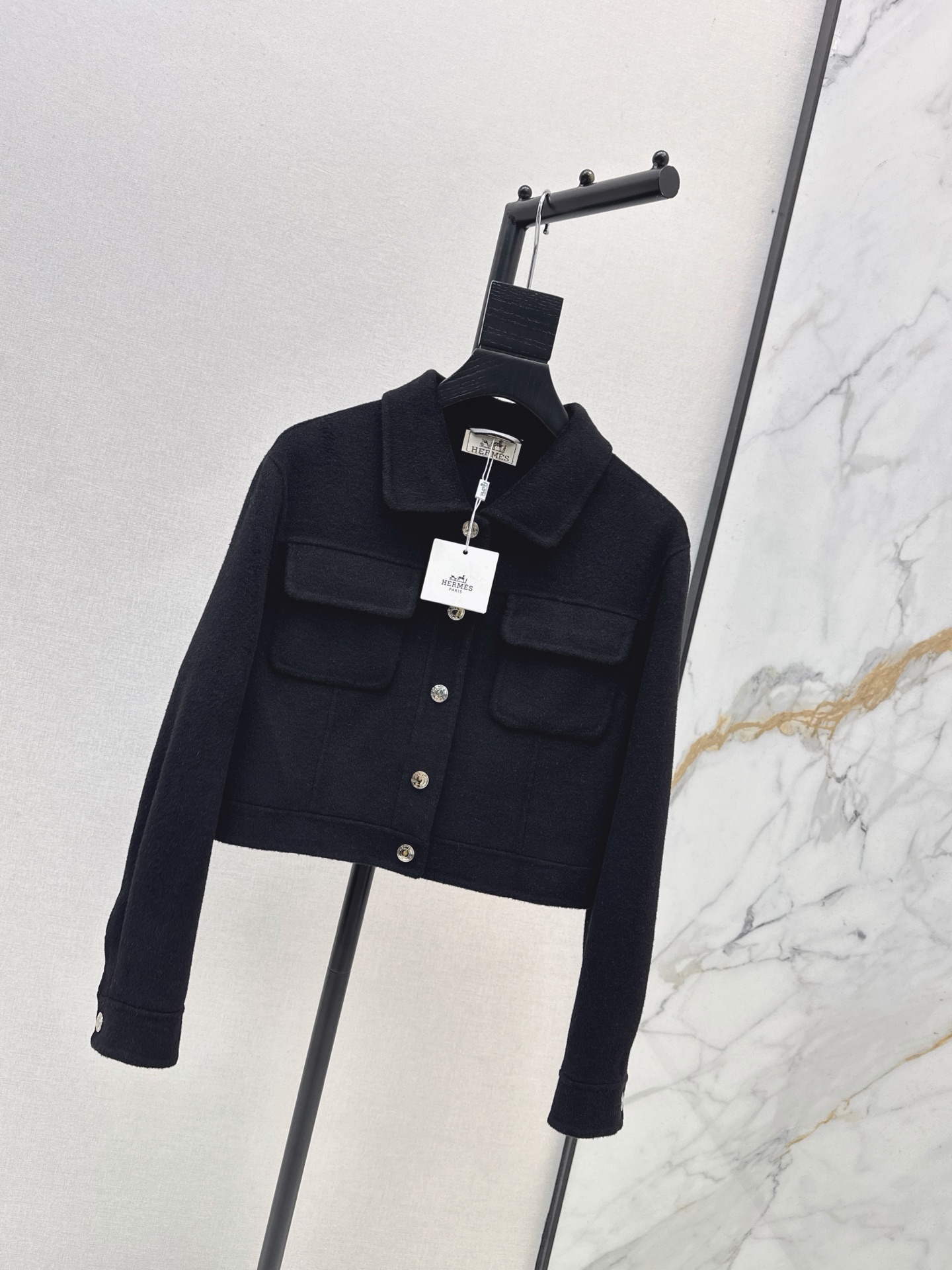 Her 26fw cashmere cropped jacket