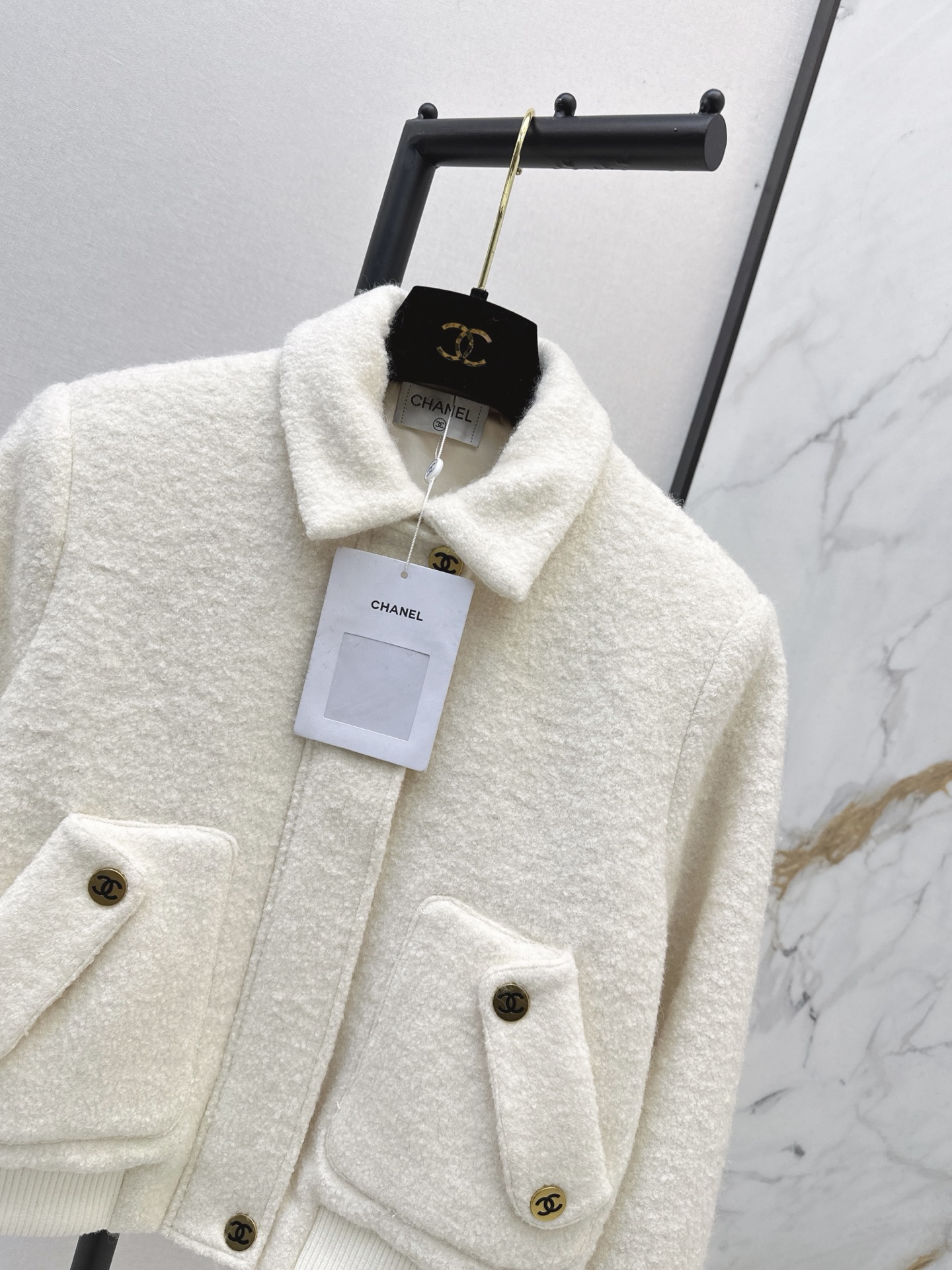Chan 26fw sherpa fleece jacket