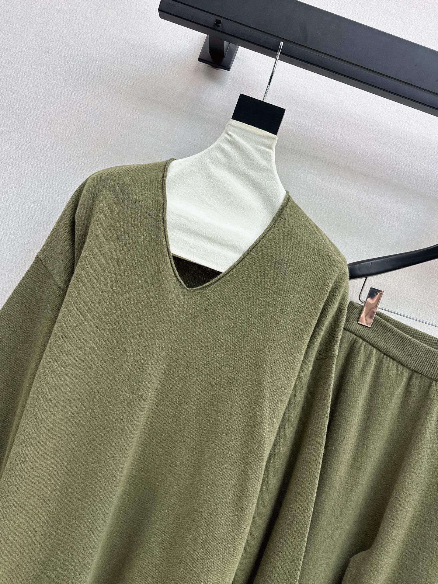 Row 26fw wool sweater pants sets