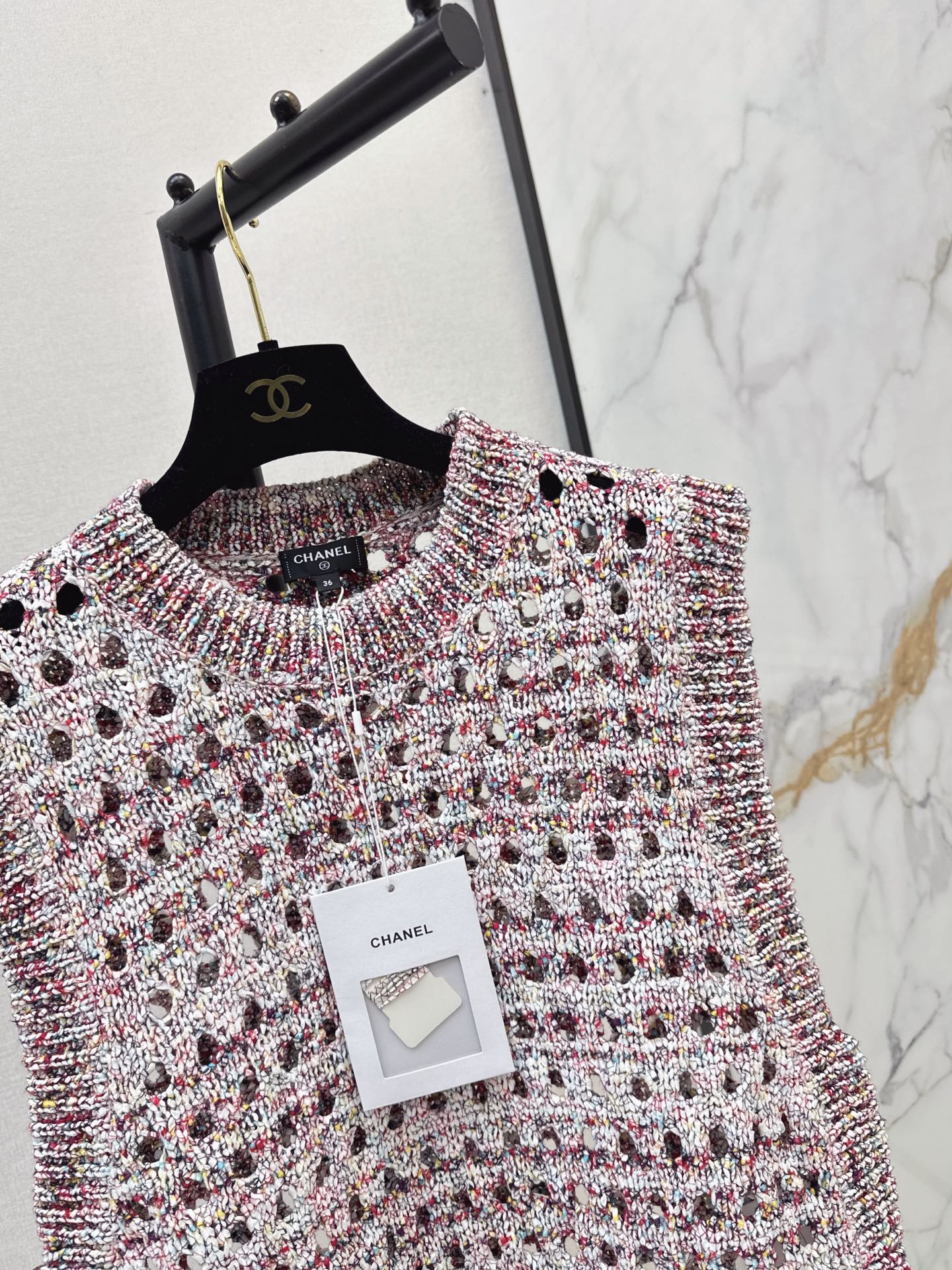 Chan 26fw hollow vest