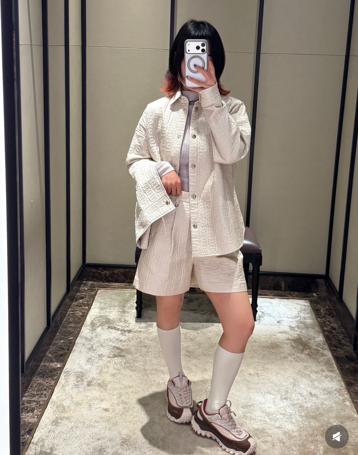 Monc 26fw embroidery jacket