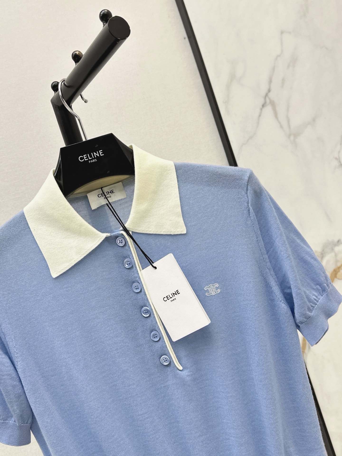 Celi 26fw polo knit sweater