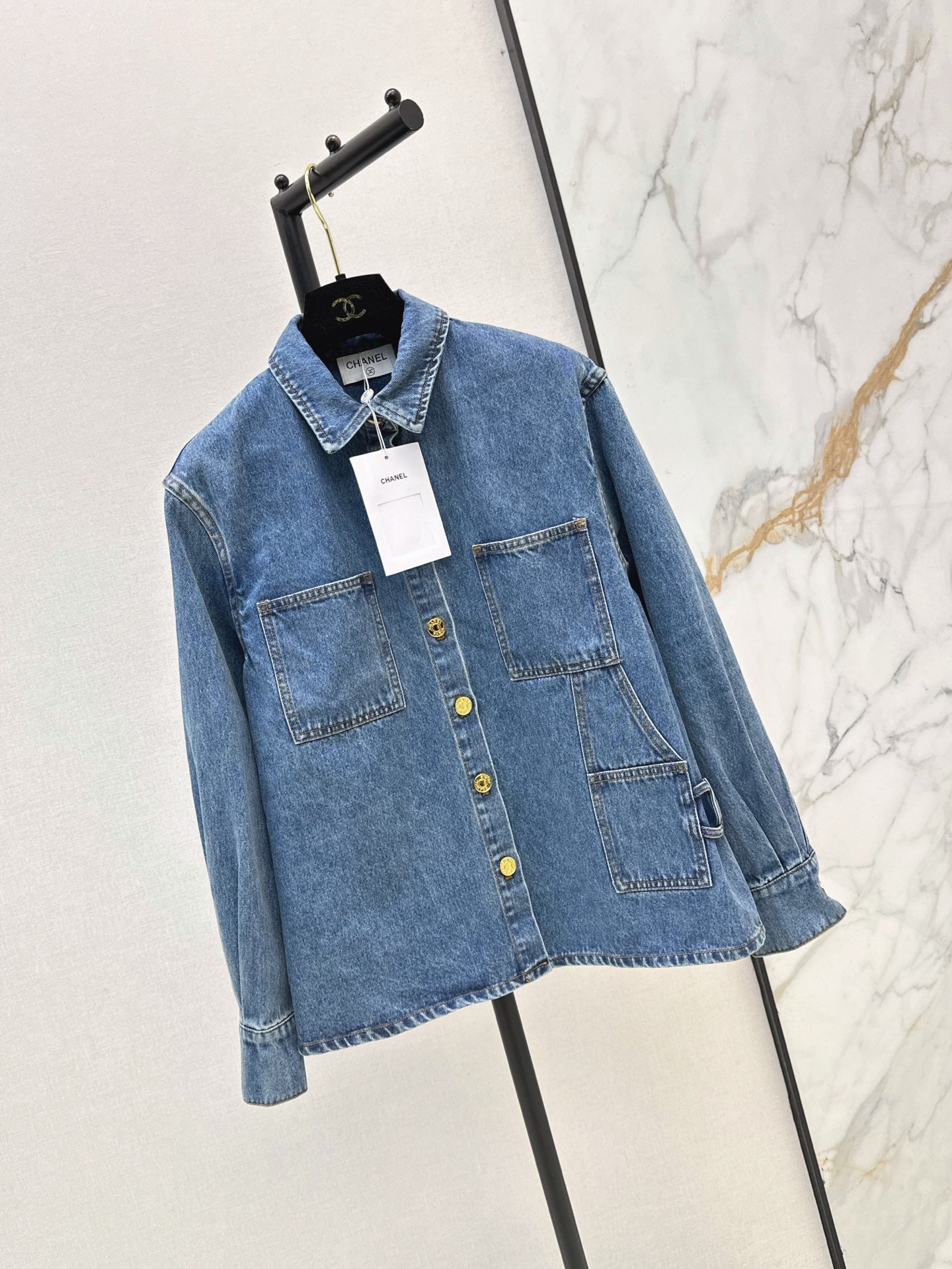 Chan 26fw denim shirt