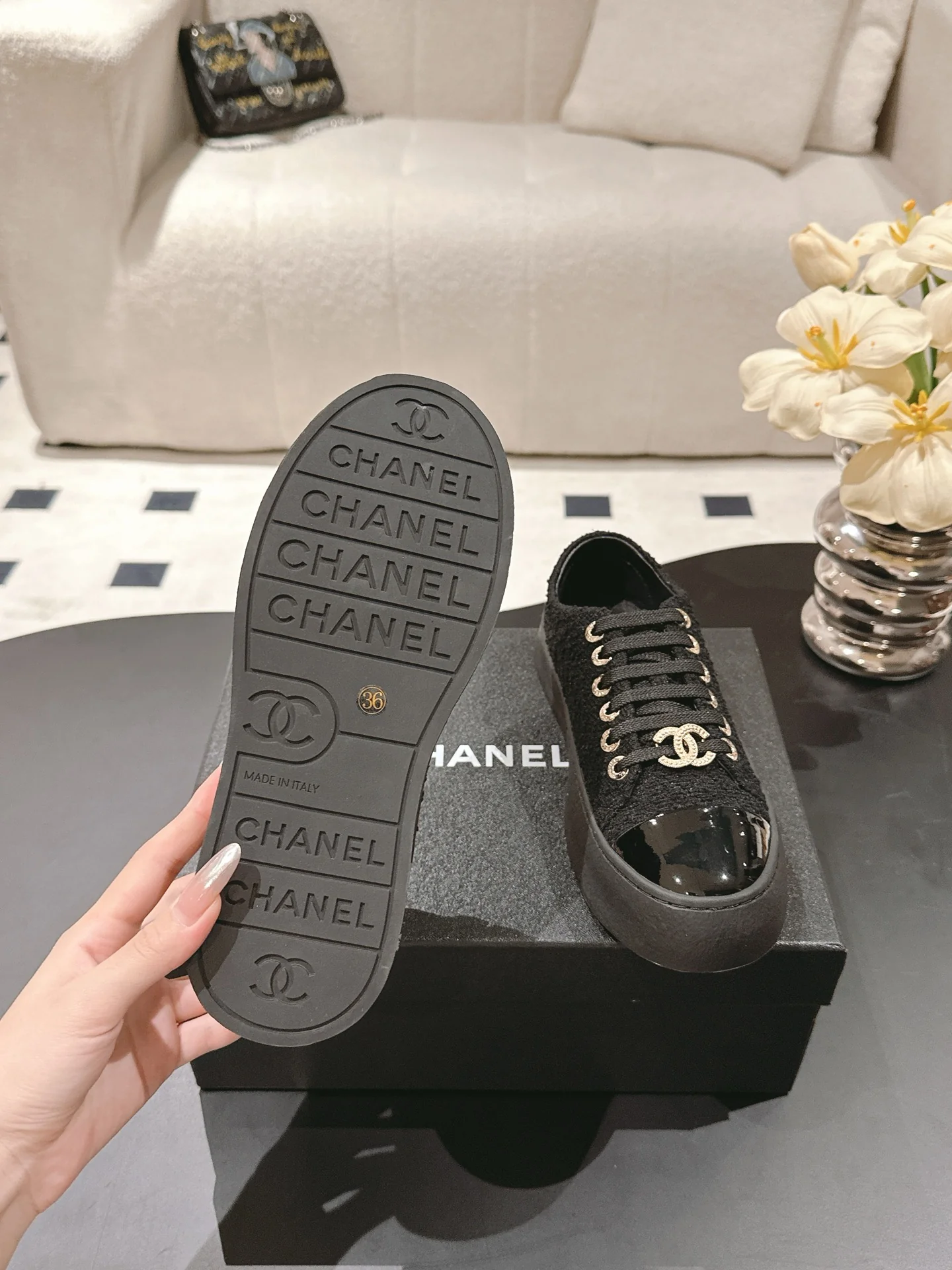 Chan 25fw board shoes