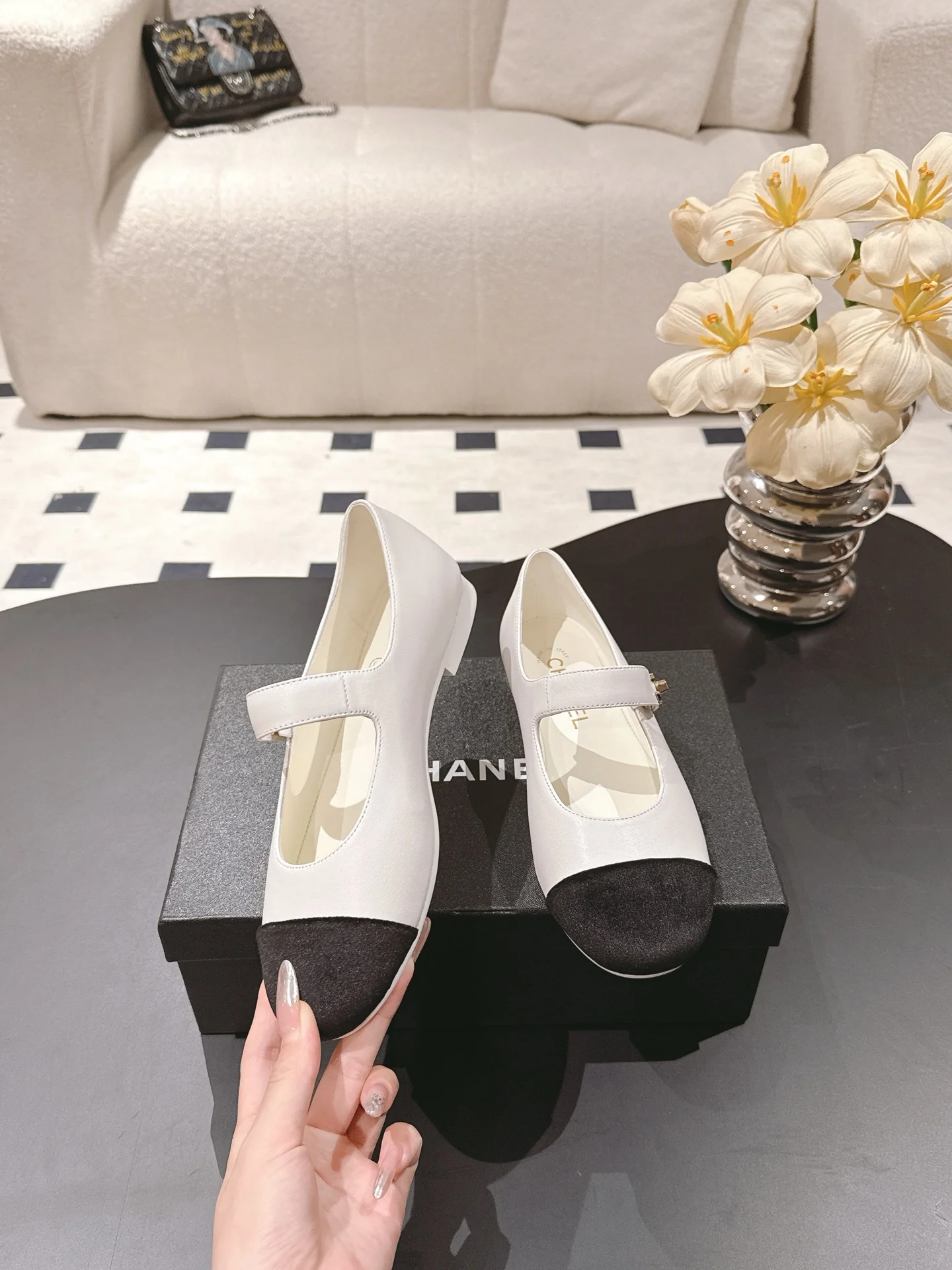 Chan 25fw mary jane flats