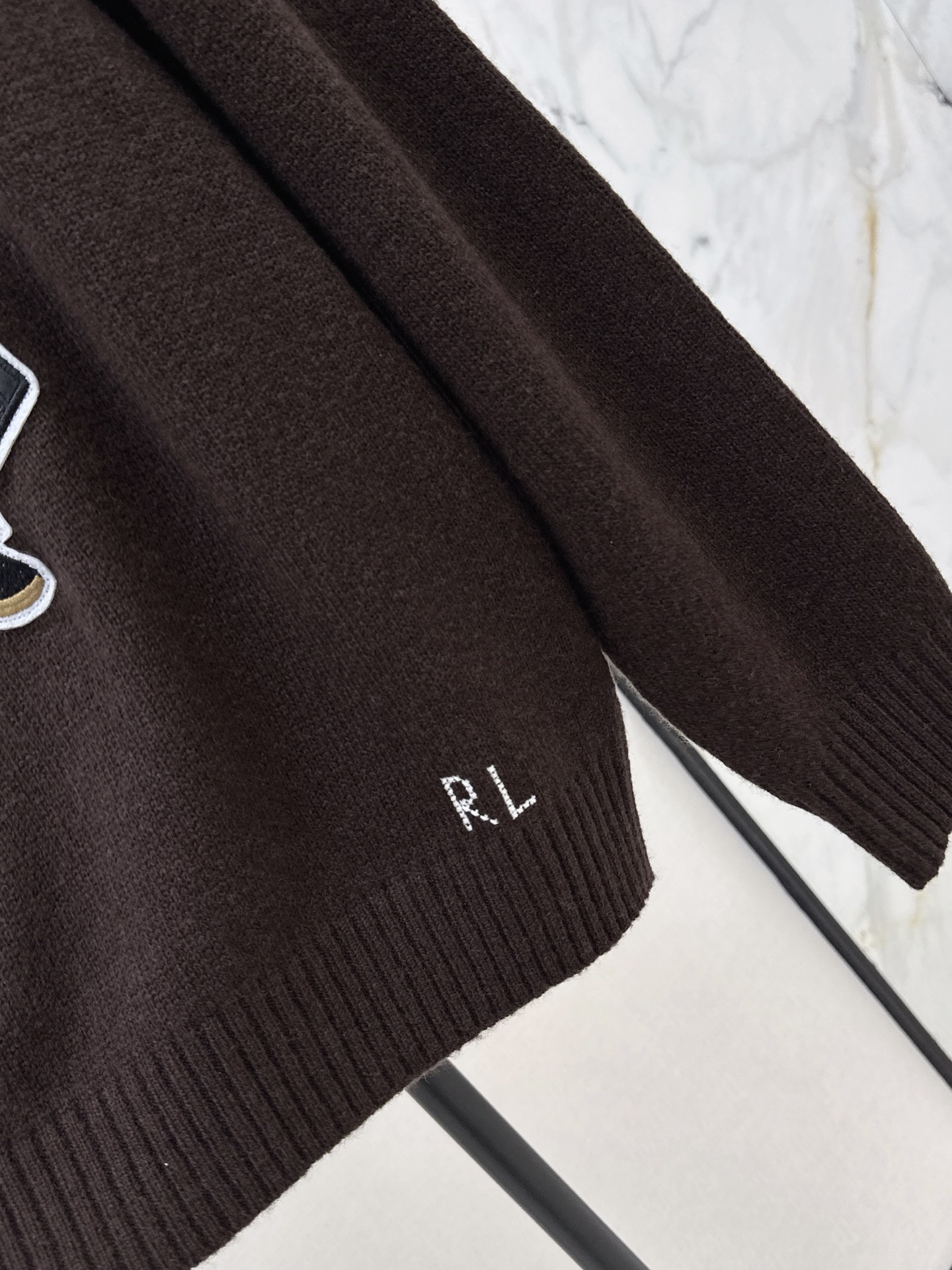 Ralp 26fw embroidery sweater