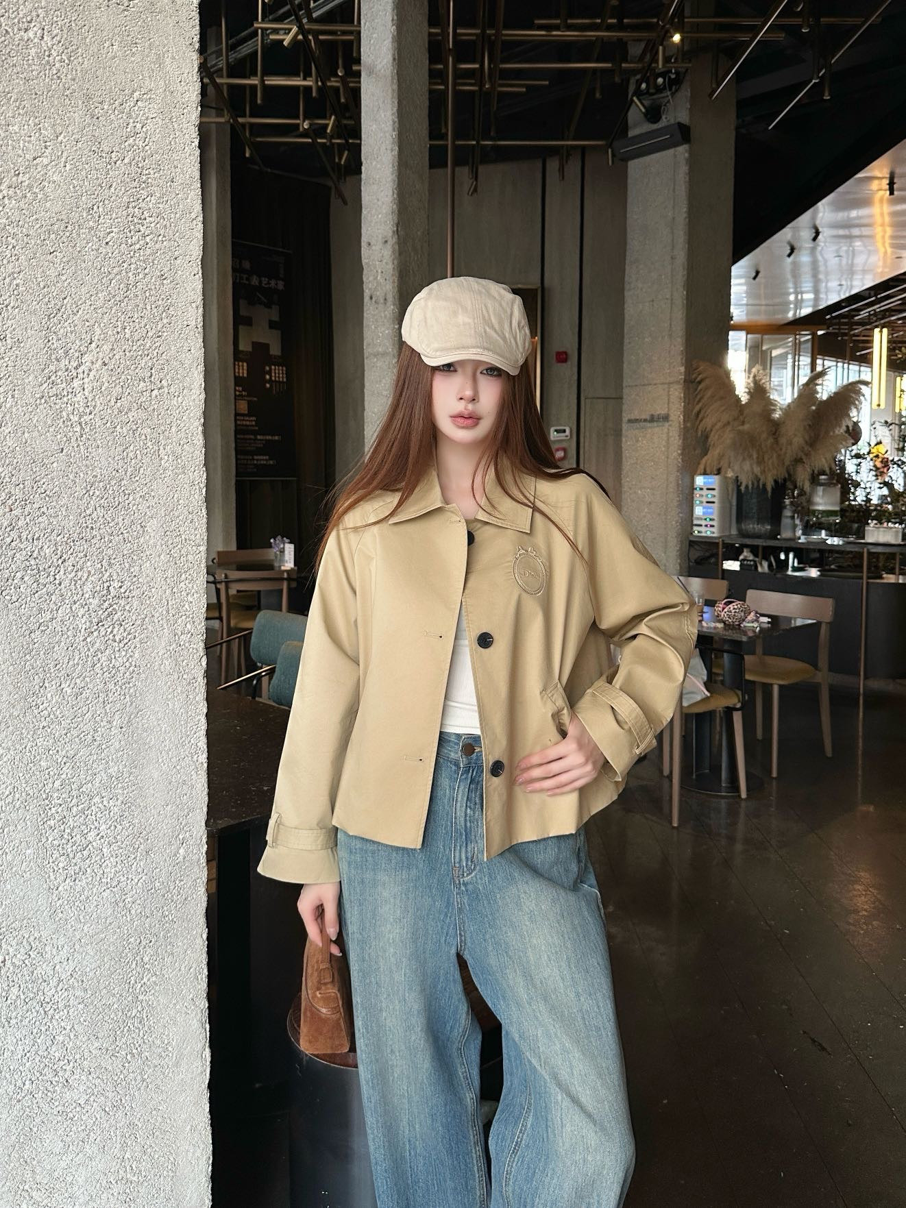 CD 26fw cropped jacket