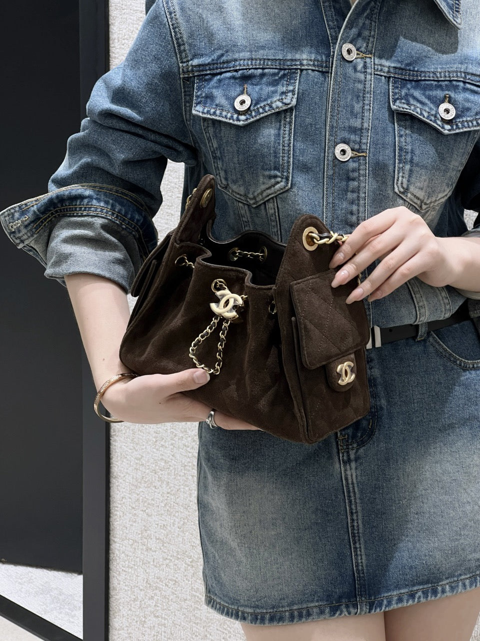 Chan 26C hobo bag