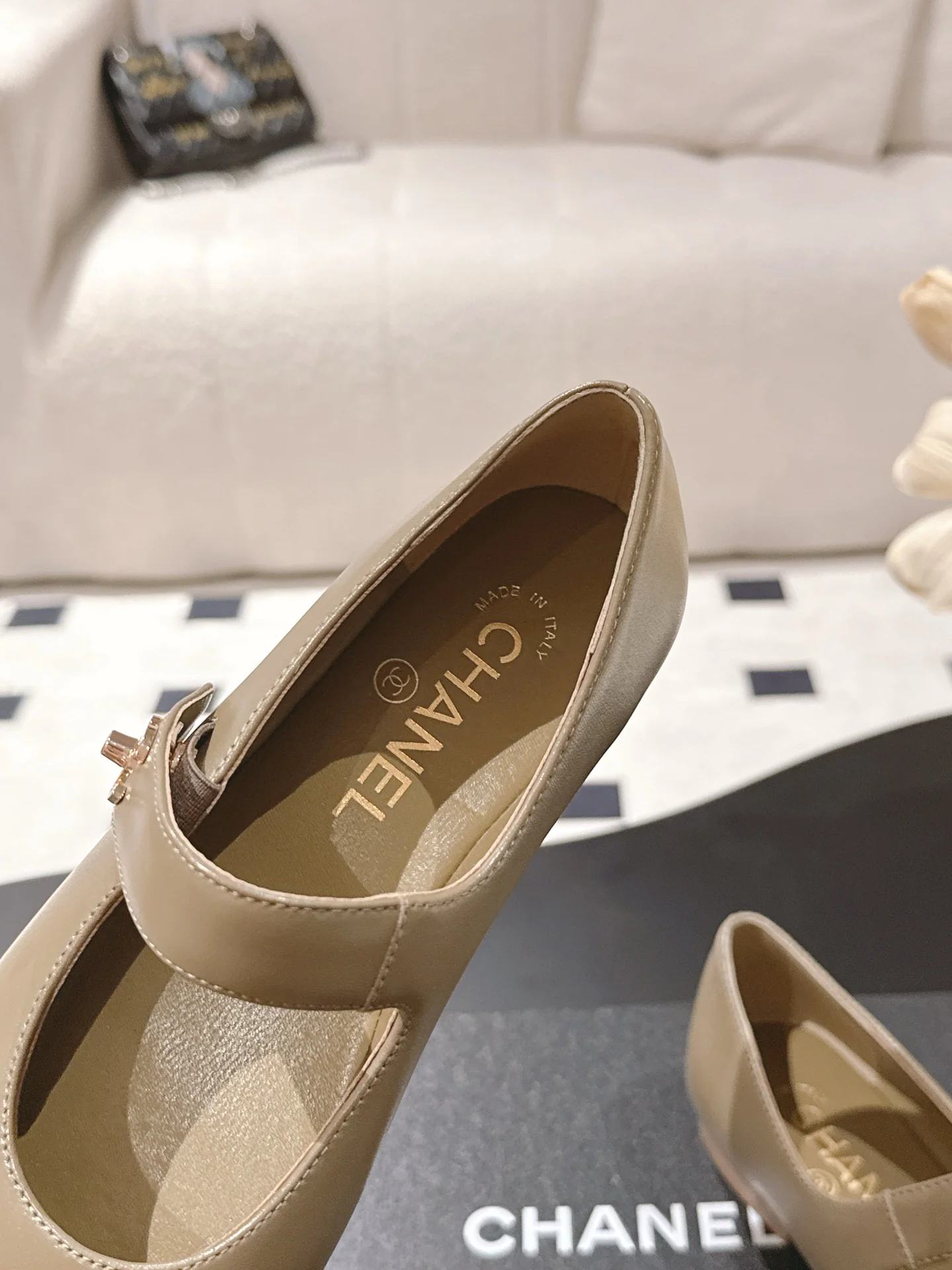 Chan 25fw mary jane flats