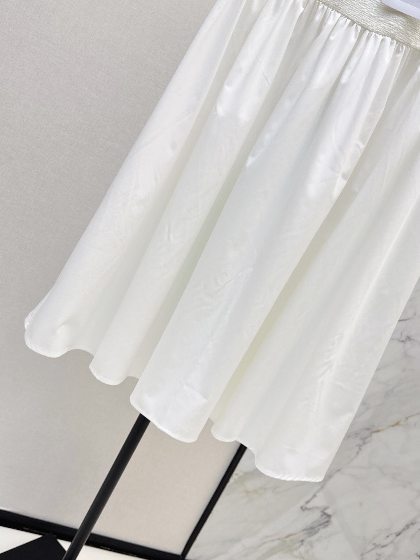 Chan 26fw woven contract skirt