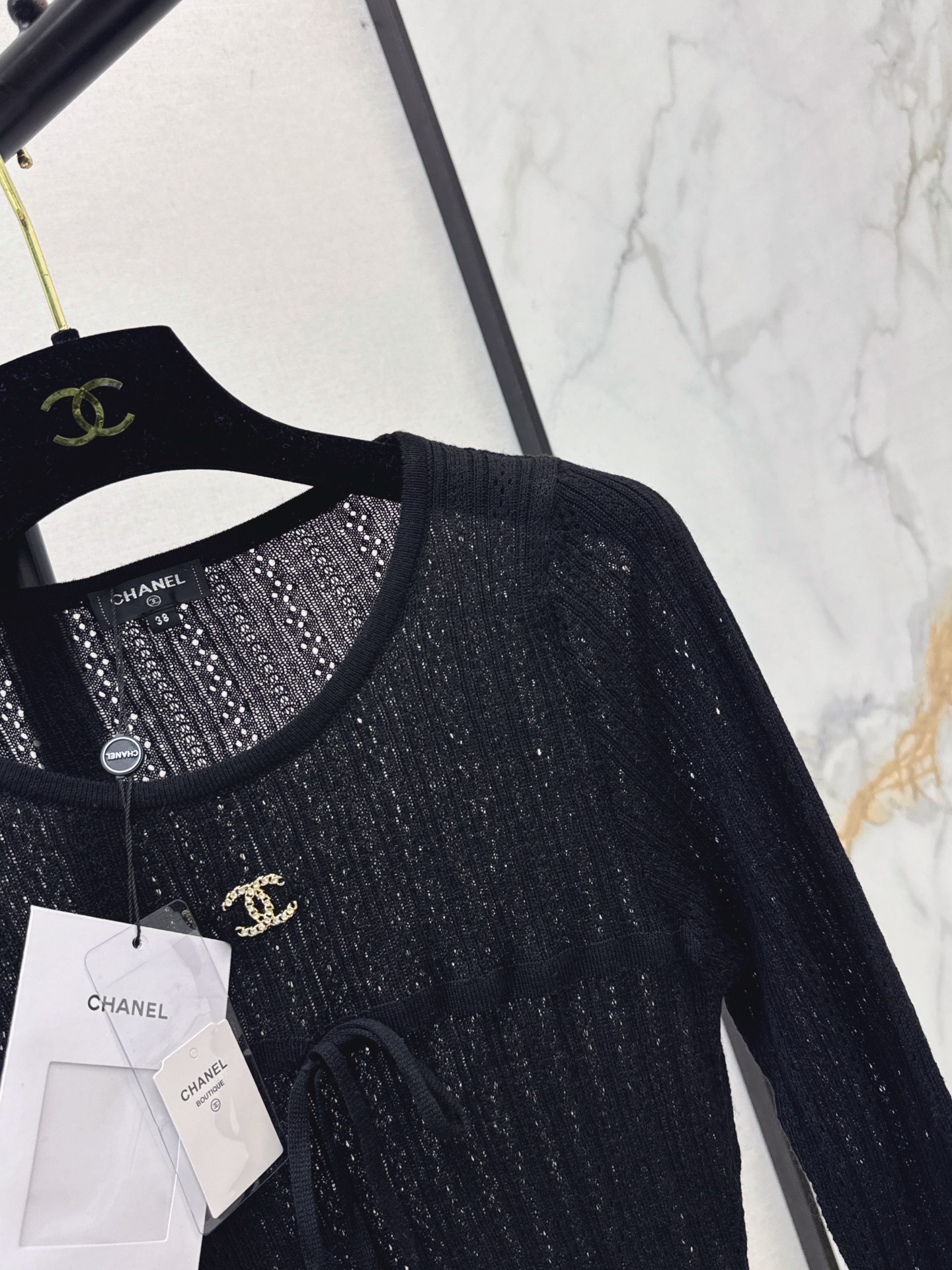 Chan 26fw slim-fit knitwear
