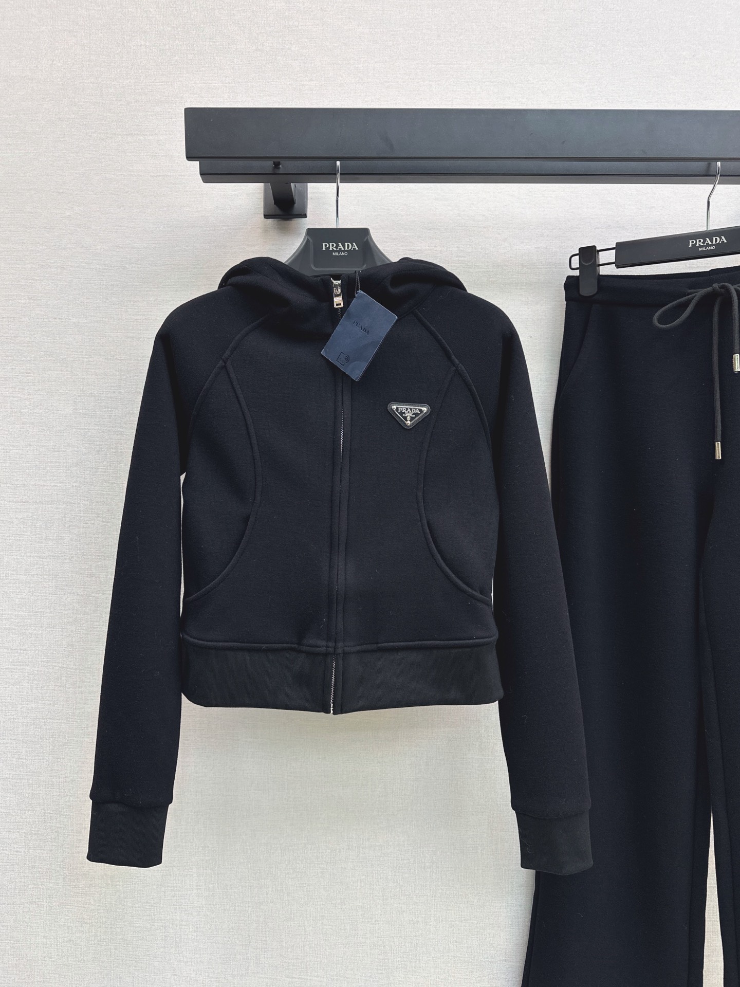 Pra 26fw hooded jacket pants sets