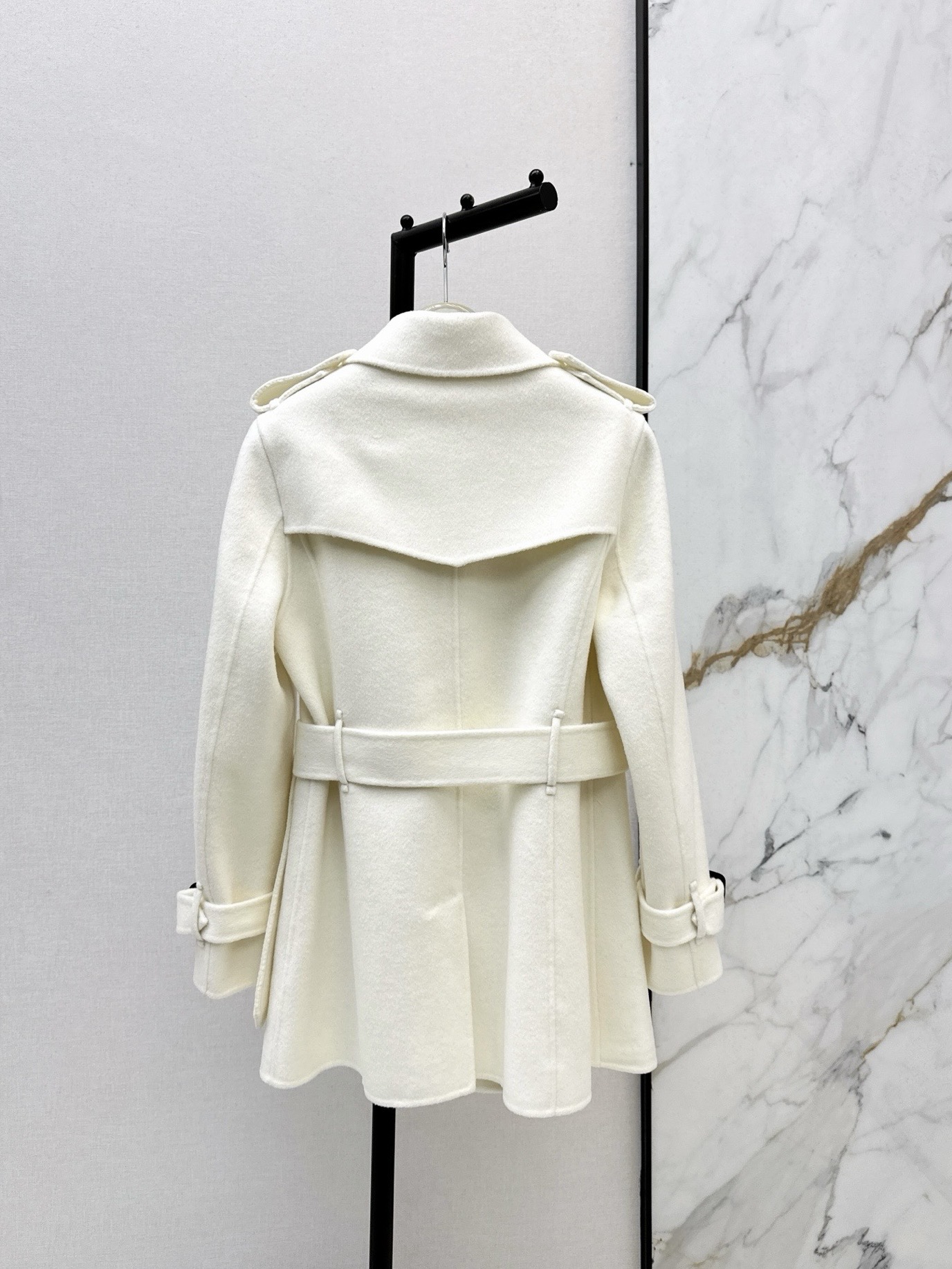 Bur 25fw double button trench coats