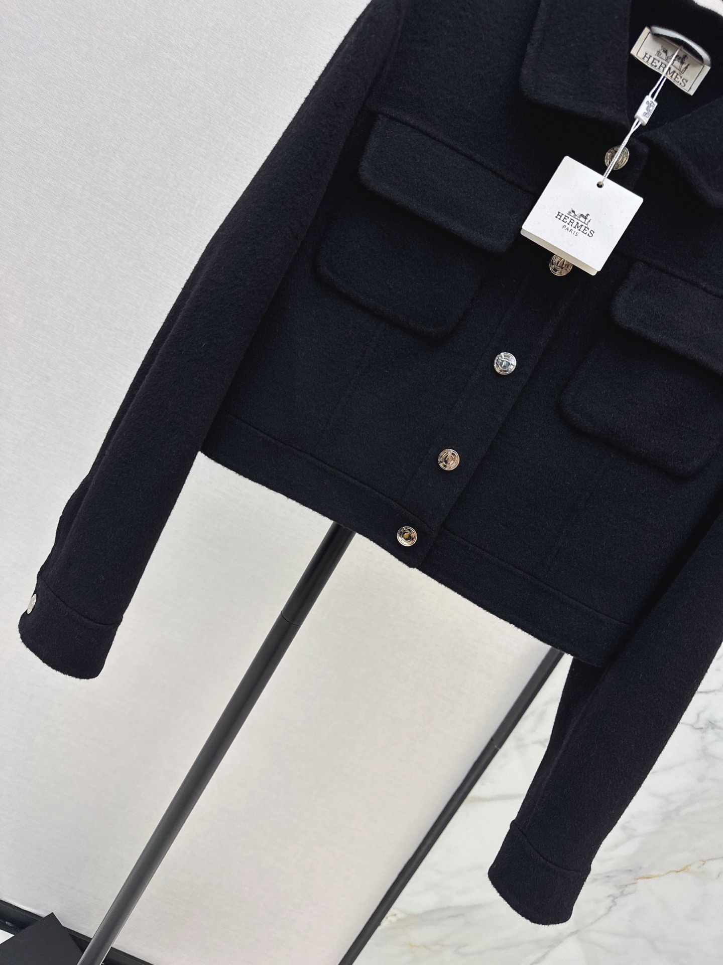 Her 26fw cashmere cropped jacket