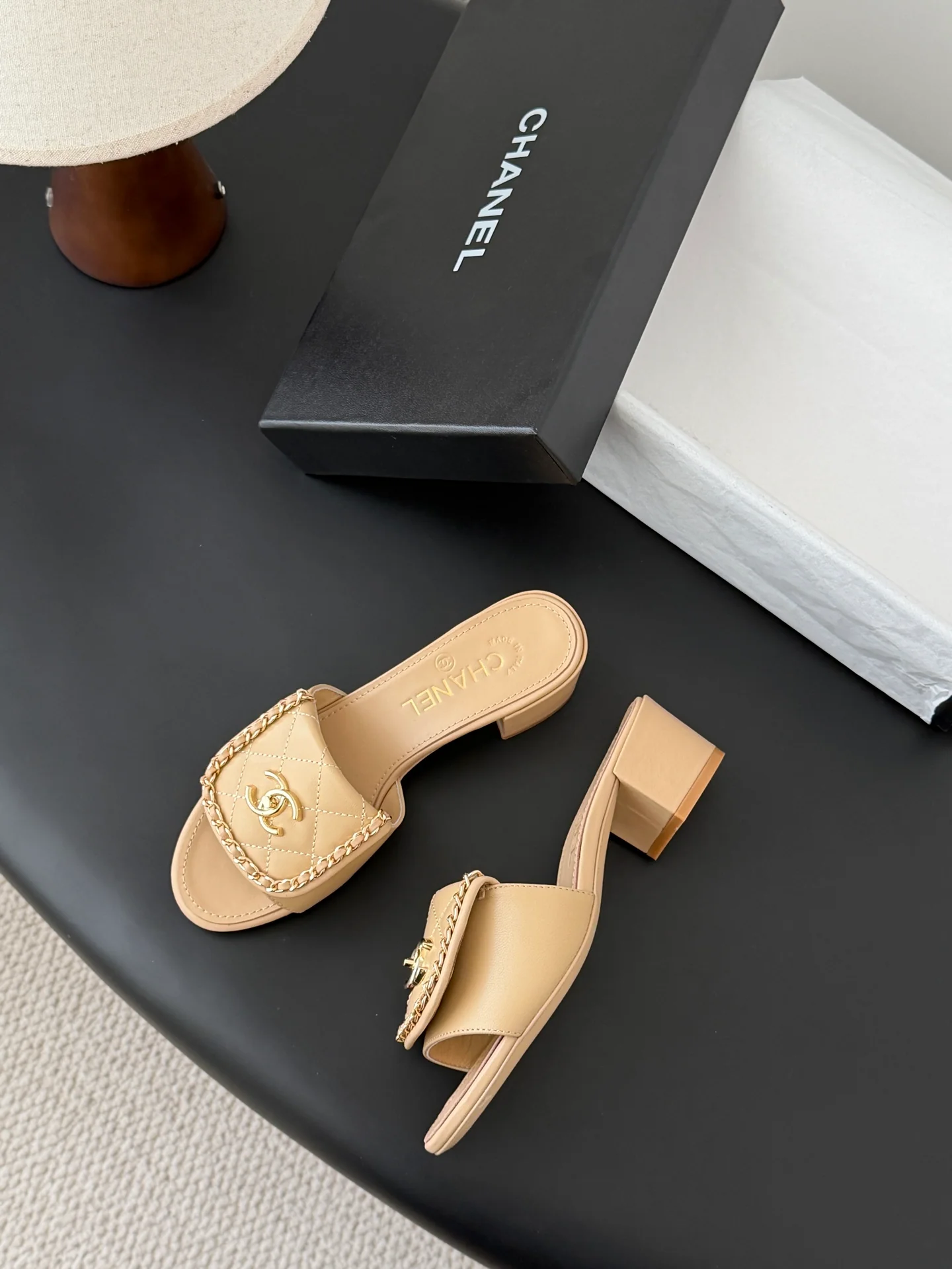 Chan 26ss chunky sandals