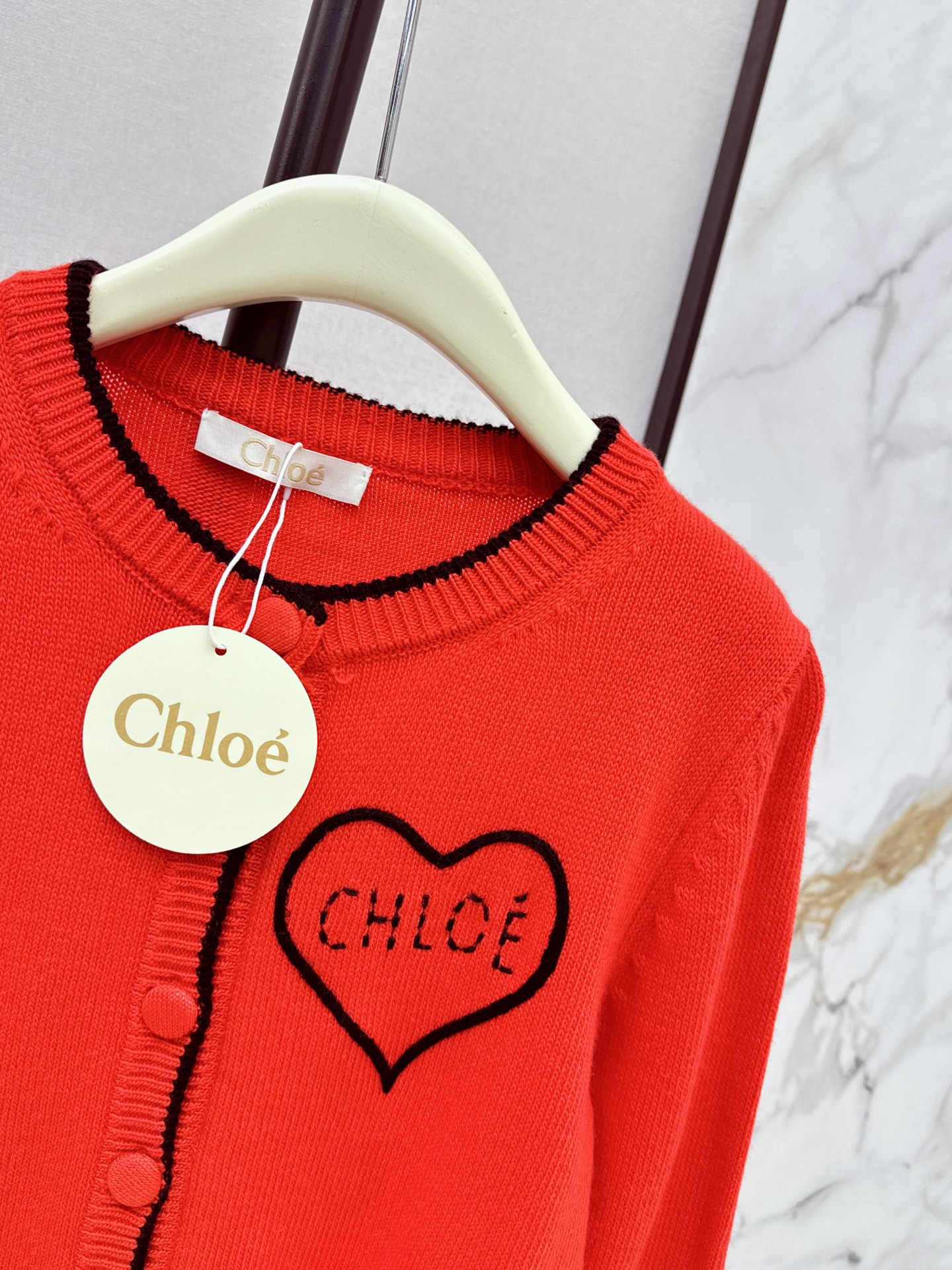 Chol 26fw knit cardigan