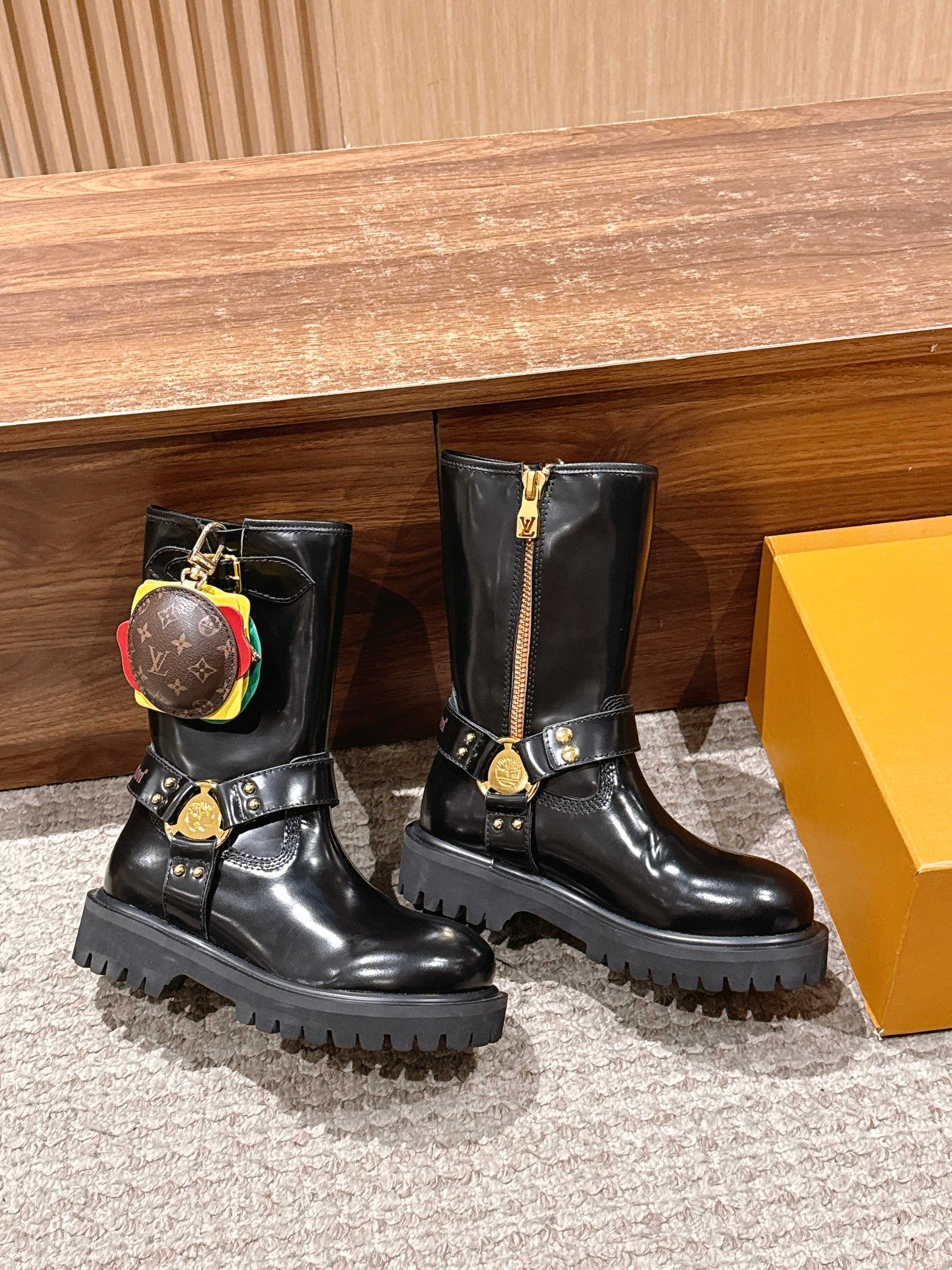 Loui 25fw biker boots