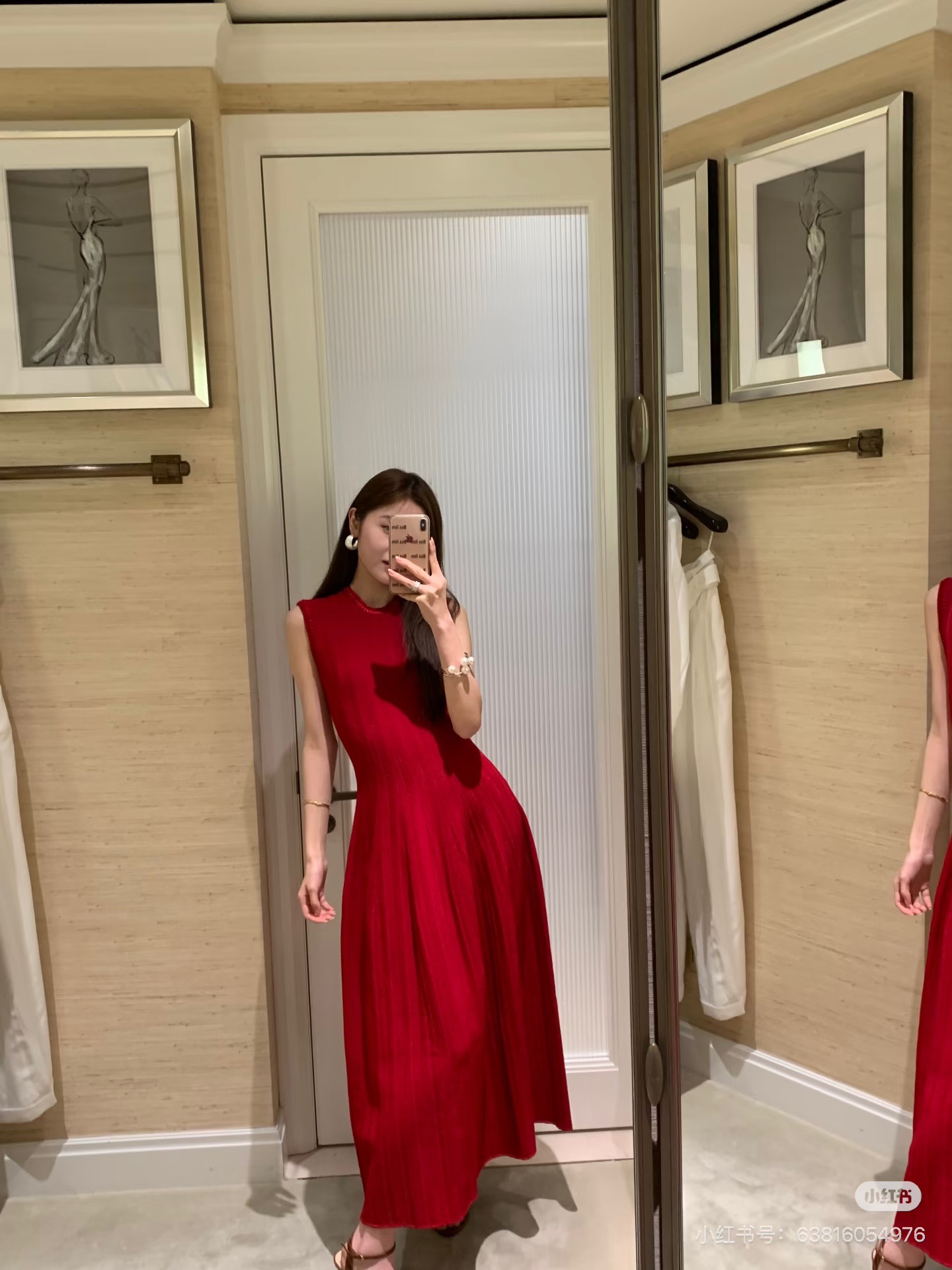 Ralp 26fw sleeveless knit dress