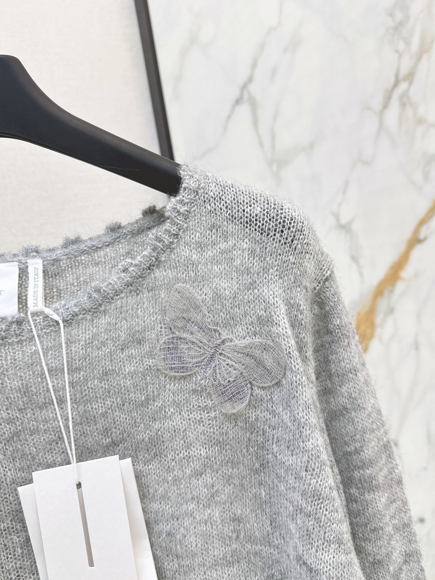CD 26fw 3d bow knit sweater