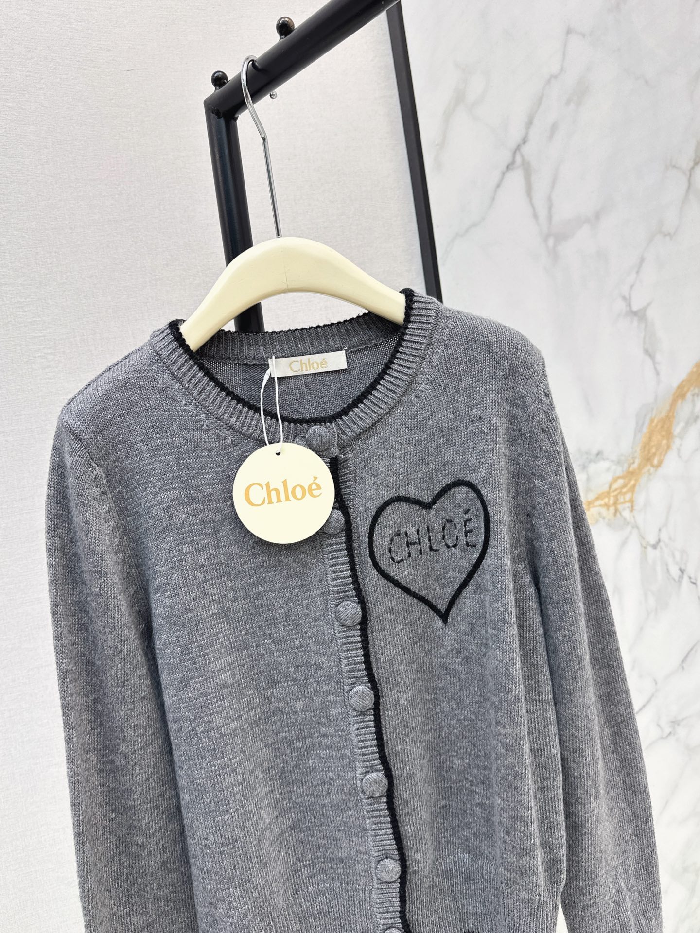 Chol 26fw knit cardigan