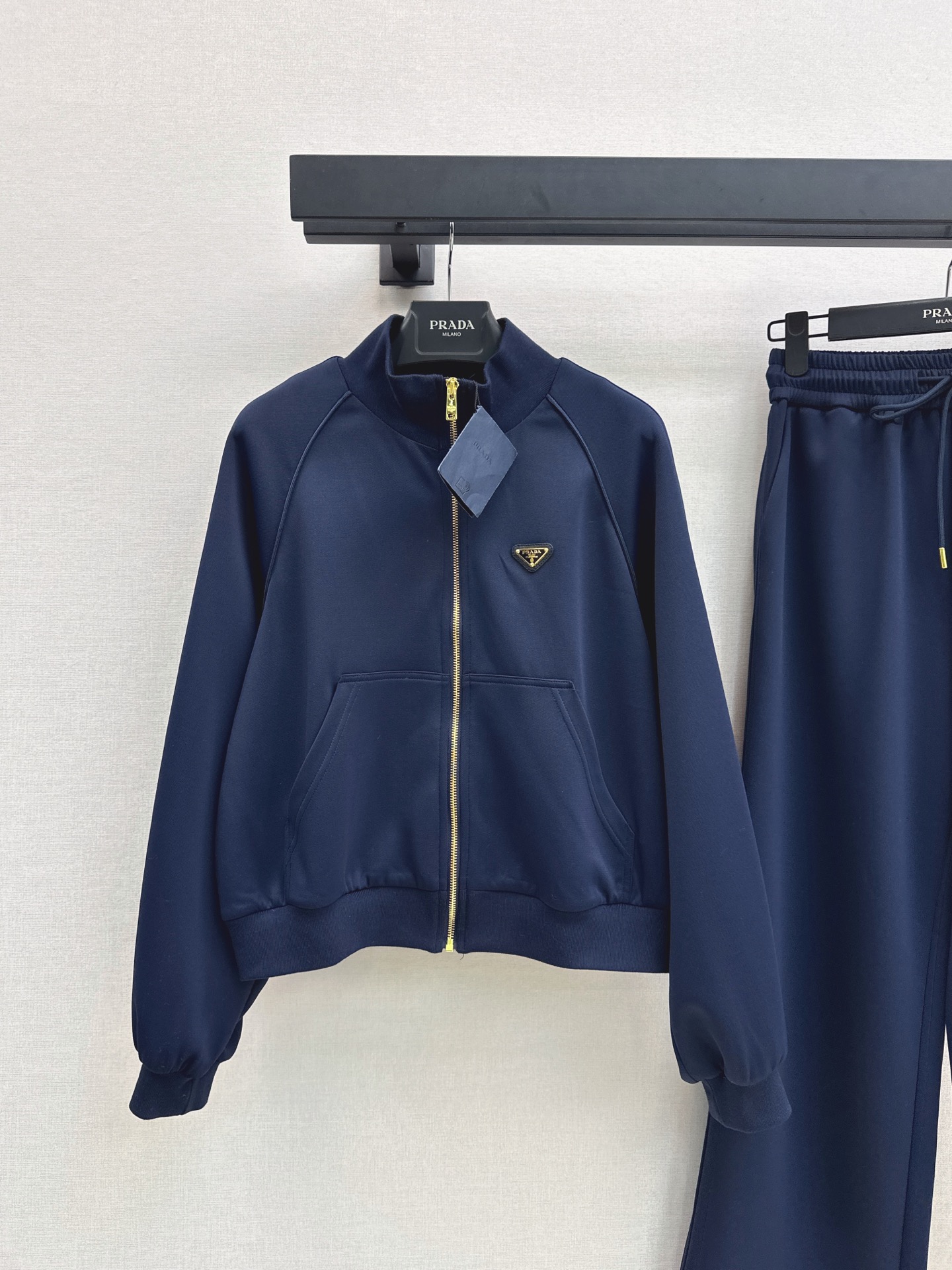 Pra 26fw casual jacket pants sets