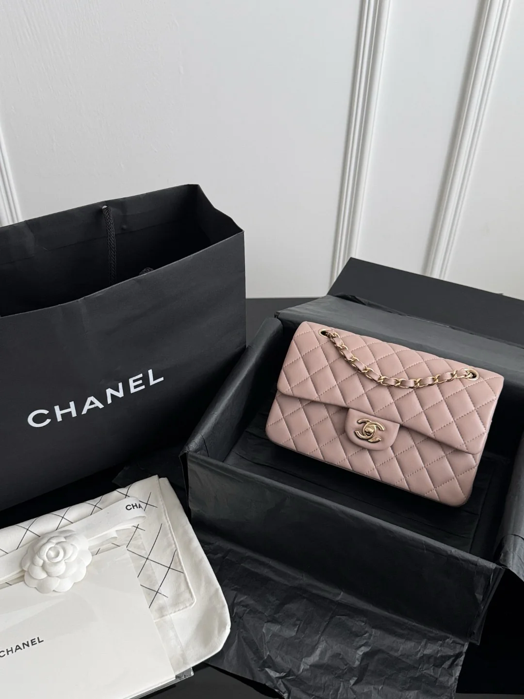 Chan cf23 chain shoulder bag