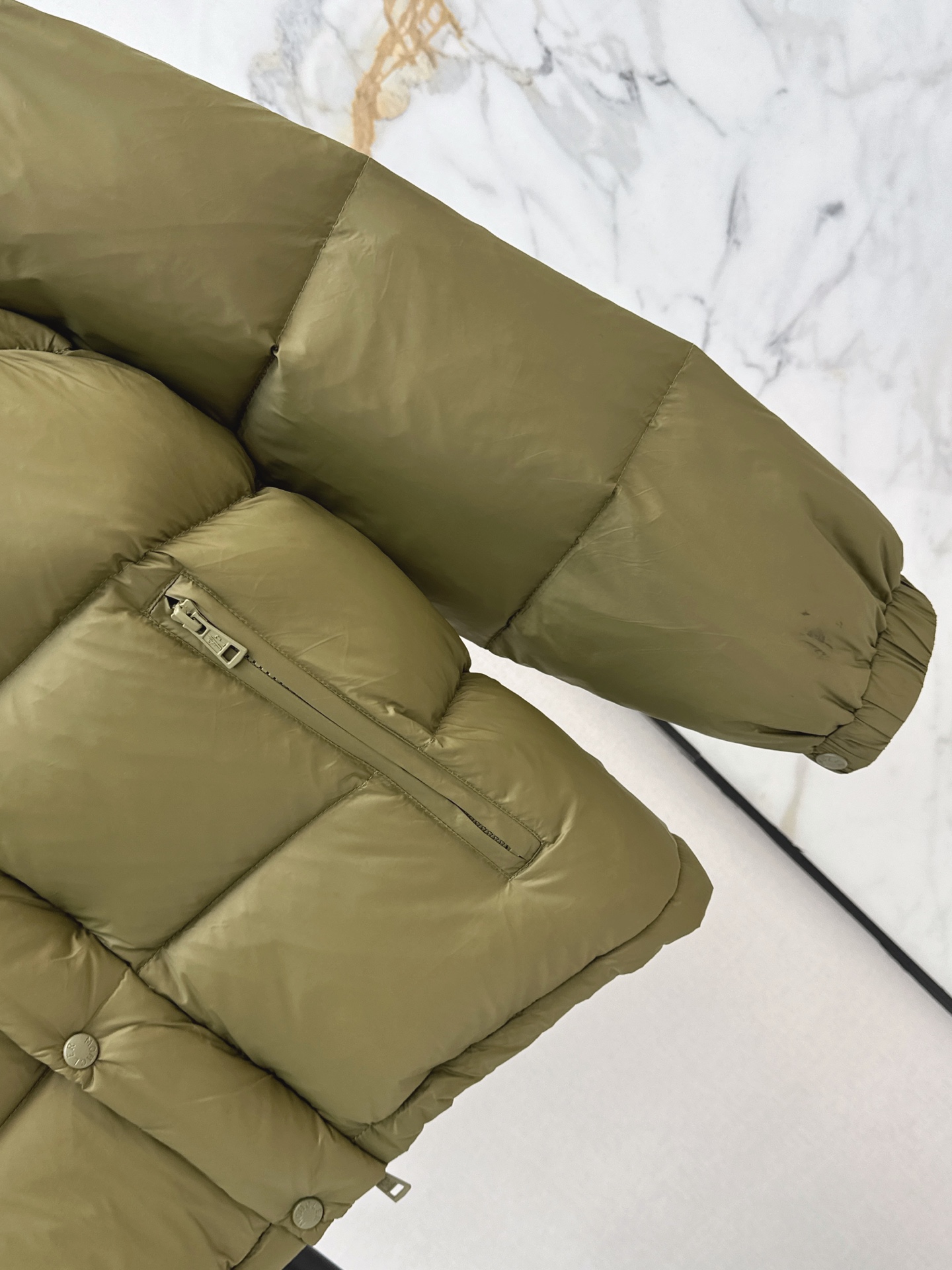 Monc 26fw detachable hooded down jacket