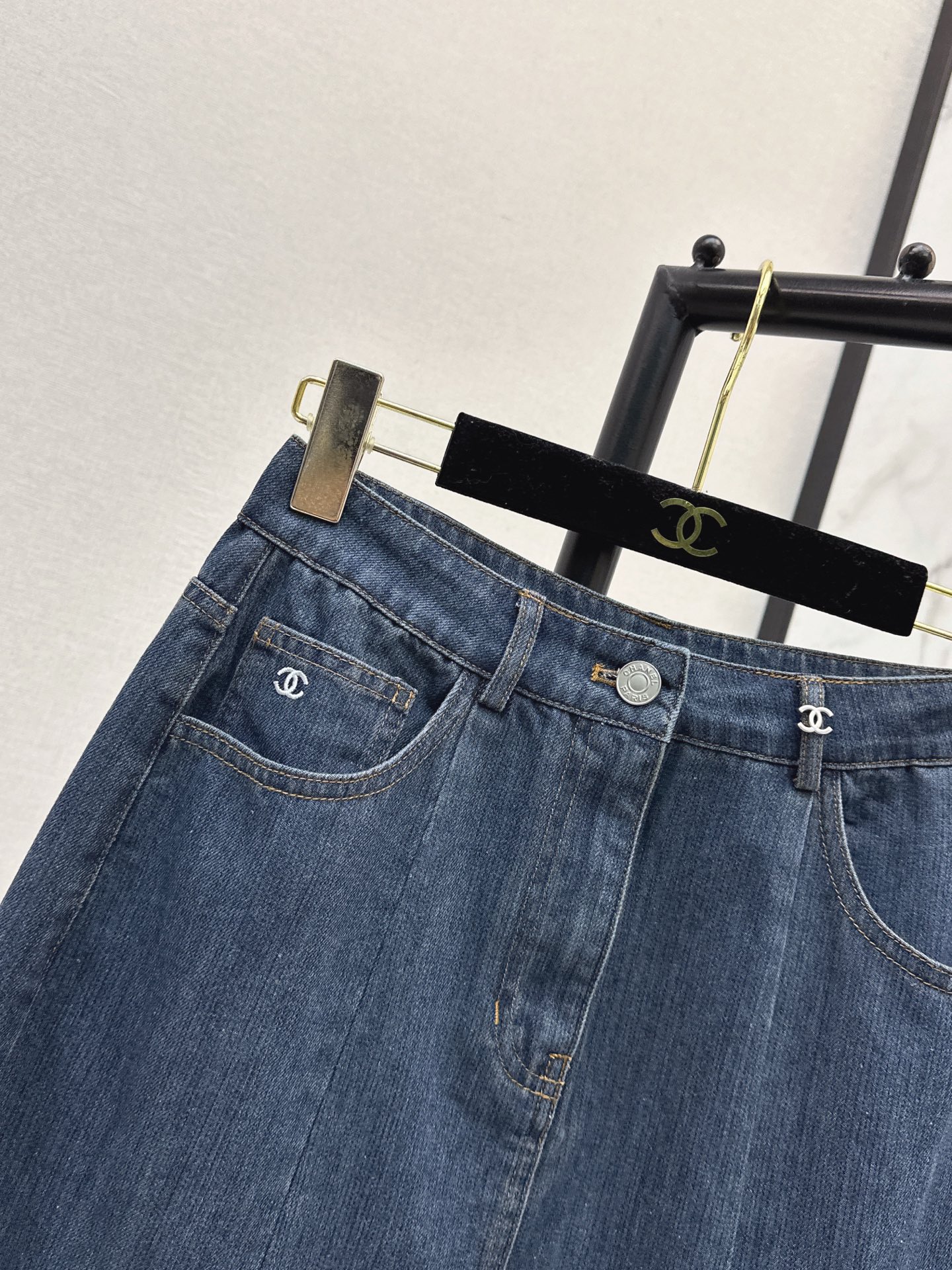 Chan 26fw denim skirt